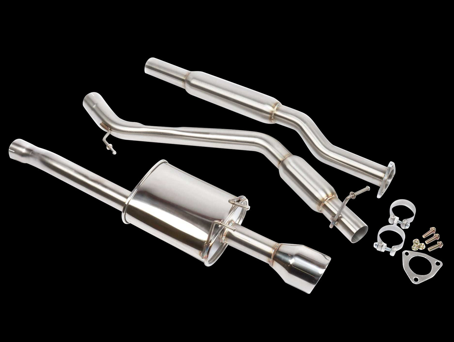 DC Sports Catback Exhaust - 12-15 Honda Civic Si