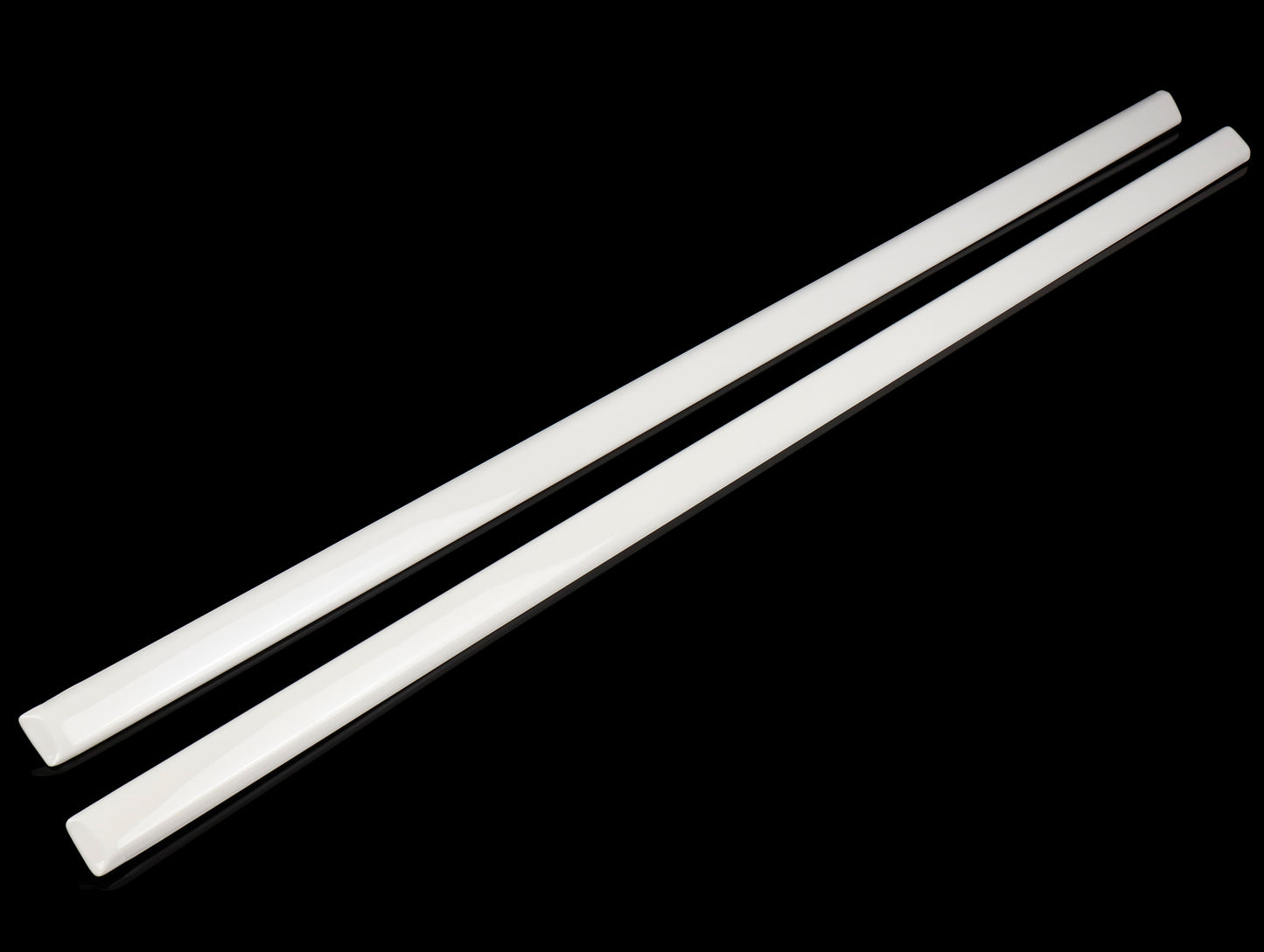 JDM Honda Thin Side Door Moldings - 92-95 Civic 2-Door Hatchback (Used)