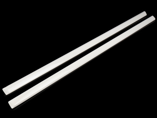 JDM Honda Thin Side Door Moldings - 92-95 Civic 2-Door Hatchback (Used)