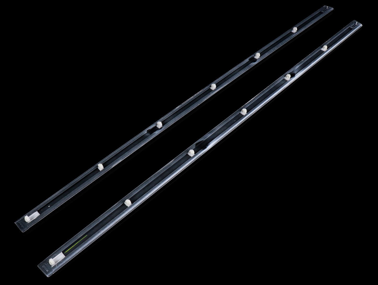 JDM Honda Thin Side Door Moldings - 92-95 Civic 2-Door Hatchback (Used)