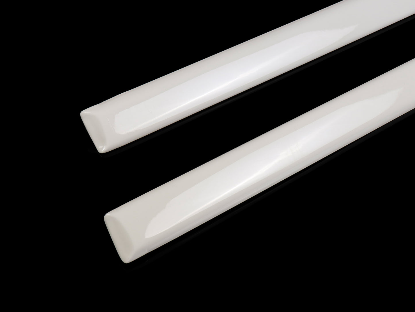 JDM Honda Thin Side Door Moldings - 92-95 Civic 2-Door Hatchback (Used)