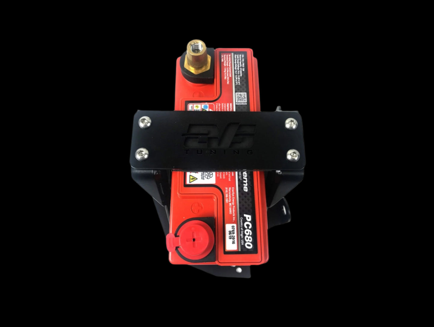 EVS Tuning Lightweight Battery Mount Tray - 17-21 Civic Type R FK8