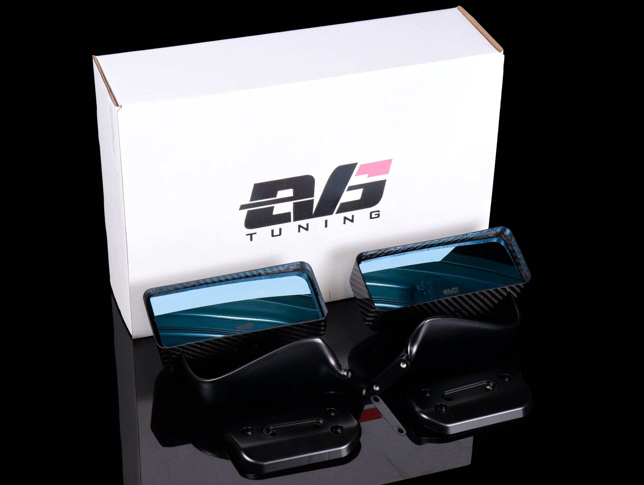 EVS Tuning Carbon GTLM Aero Mirrors (Black) - 22+ Toyota GR86