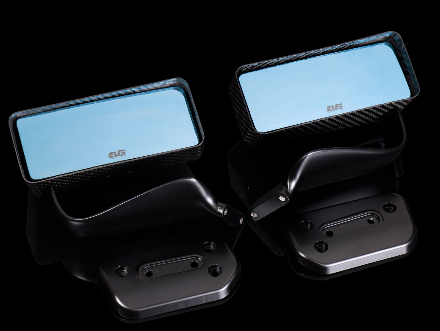 EVS Tuning Carbon GTLM Aero Mirrors (Black) - 22+ Toyota GR86 / Subaru BRZ