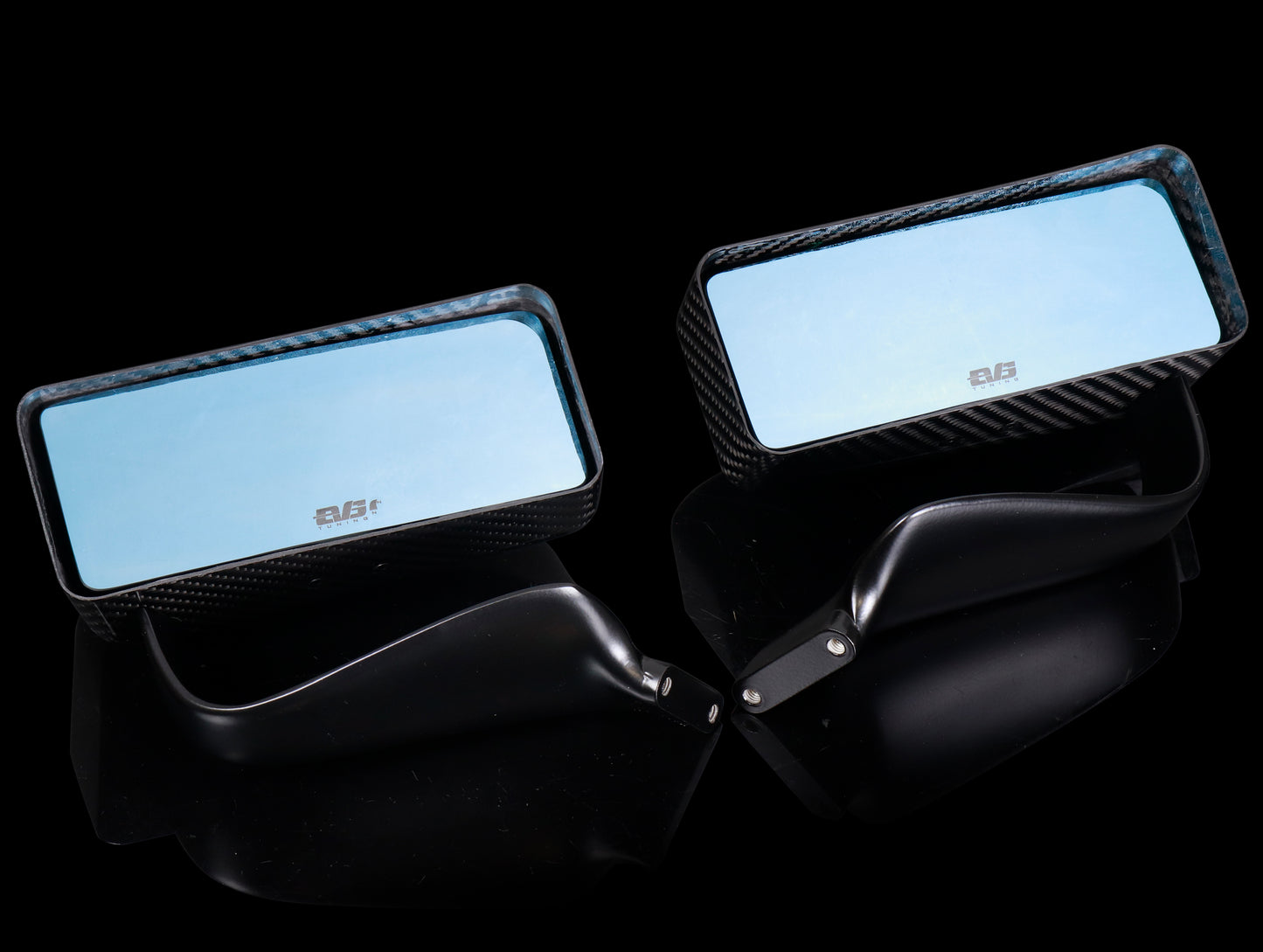 EVS Tuning Carbon GTLM Aero Mirrors (Black) - 22+ Toyota GR86 / Subaru BRZ