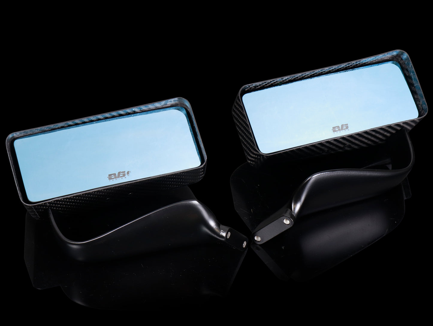 EVS Tuning Carbon GTLM Aero Mirrors (Black) - 23+ Honda Civic Type R FL5