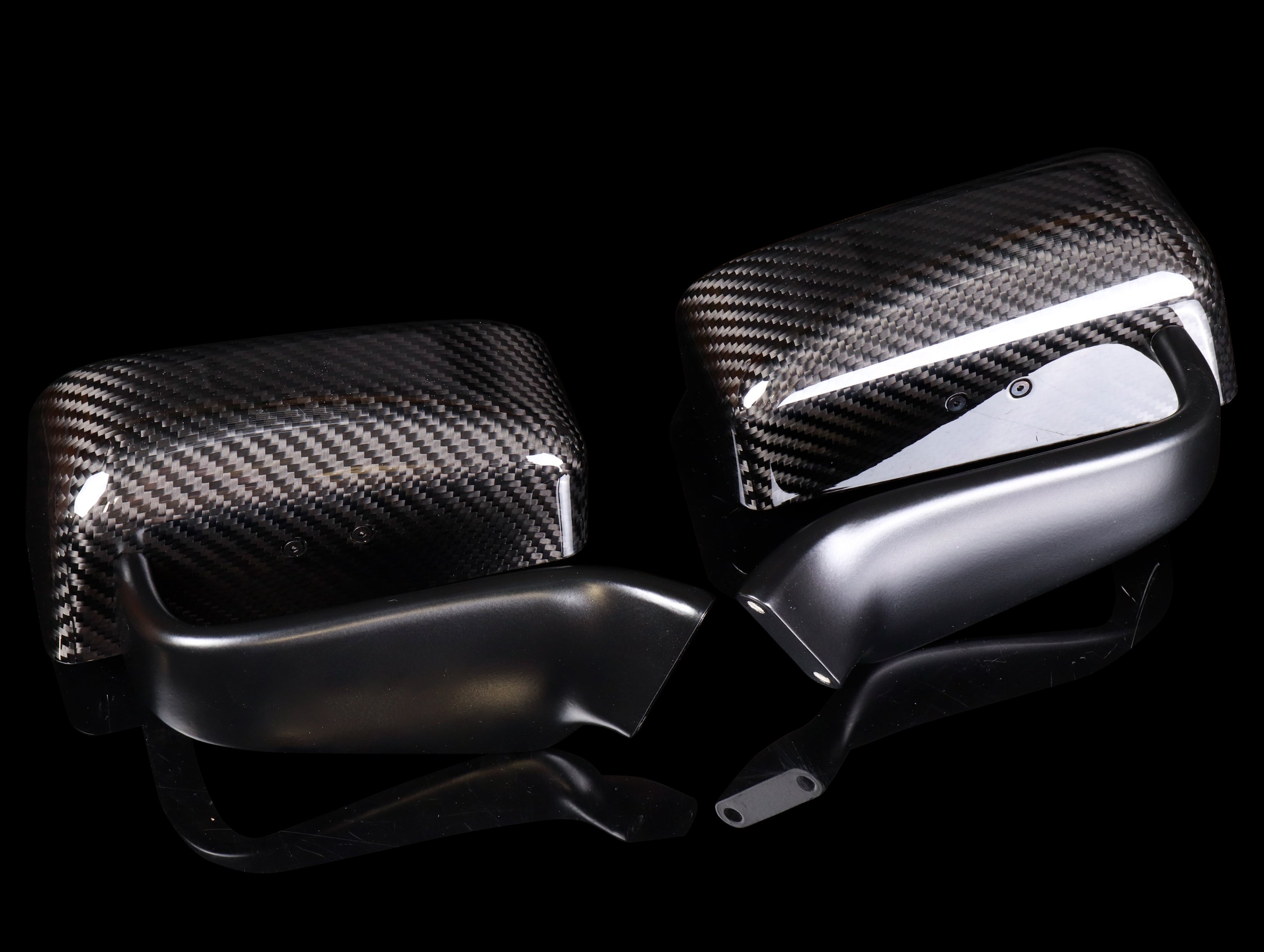 EVS Tuning Carbon GTLM Aero Mirrors (Black) - 23+ Honda Civic Type