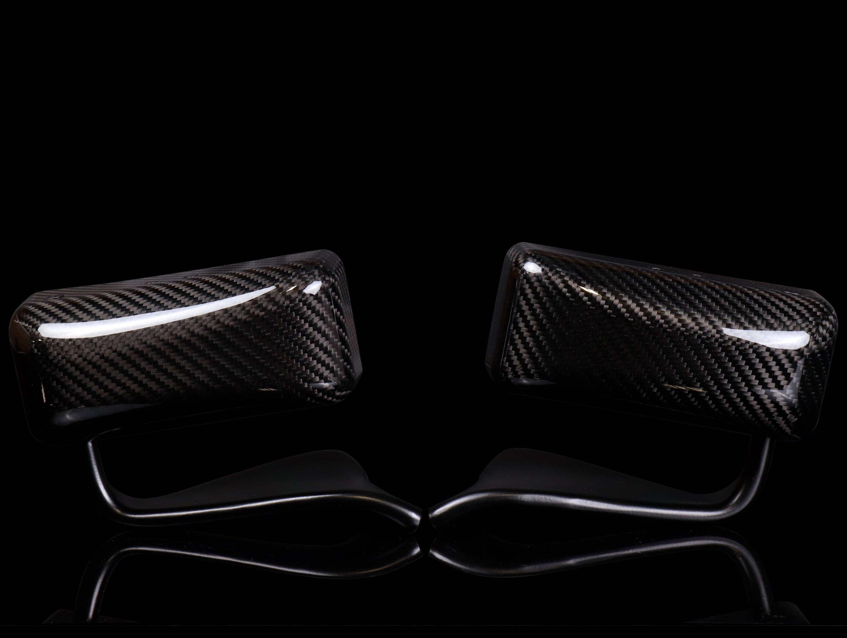 EVS Tuning Carbon GTLM Aero Mirrors (Black) - 23+ Honda Civic Type