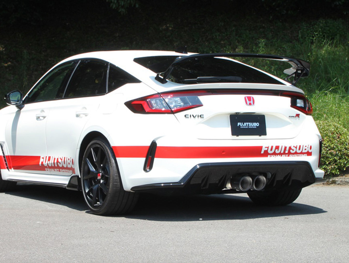 Fujitsubo A-RM+C Titanium Exhaust (Carbon Tips) - 23+ Civic Type R (FL5)