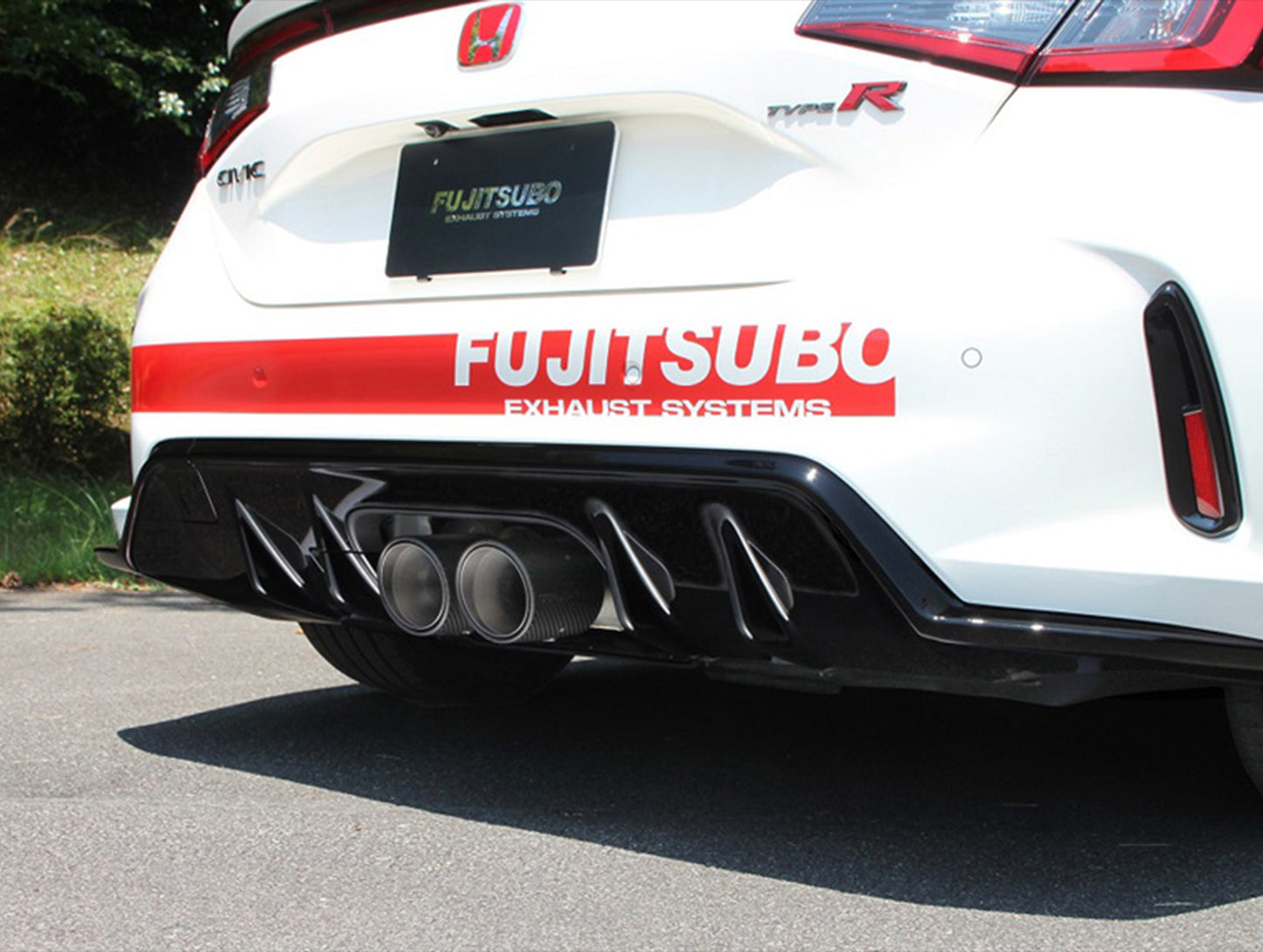 Fujitsubo A-RM+C Titanium Exhaust (Carbon Tips) - 23+ Civic Type R (FL5)