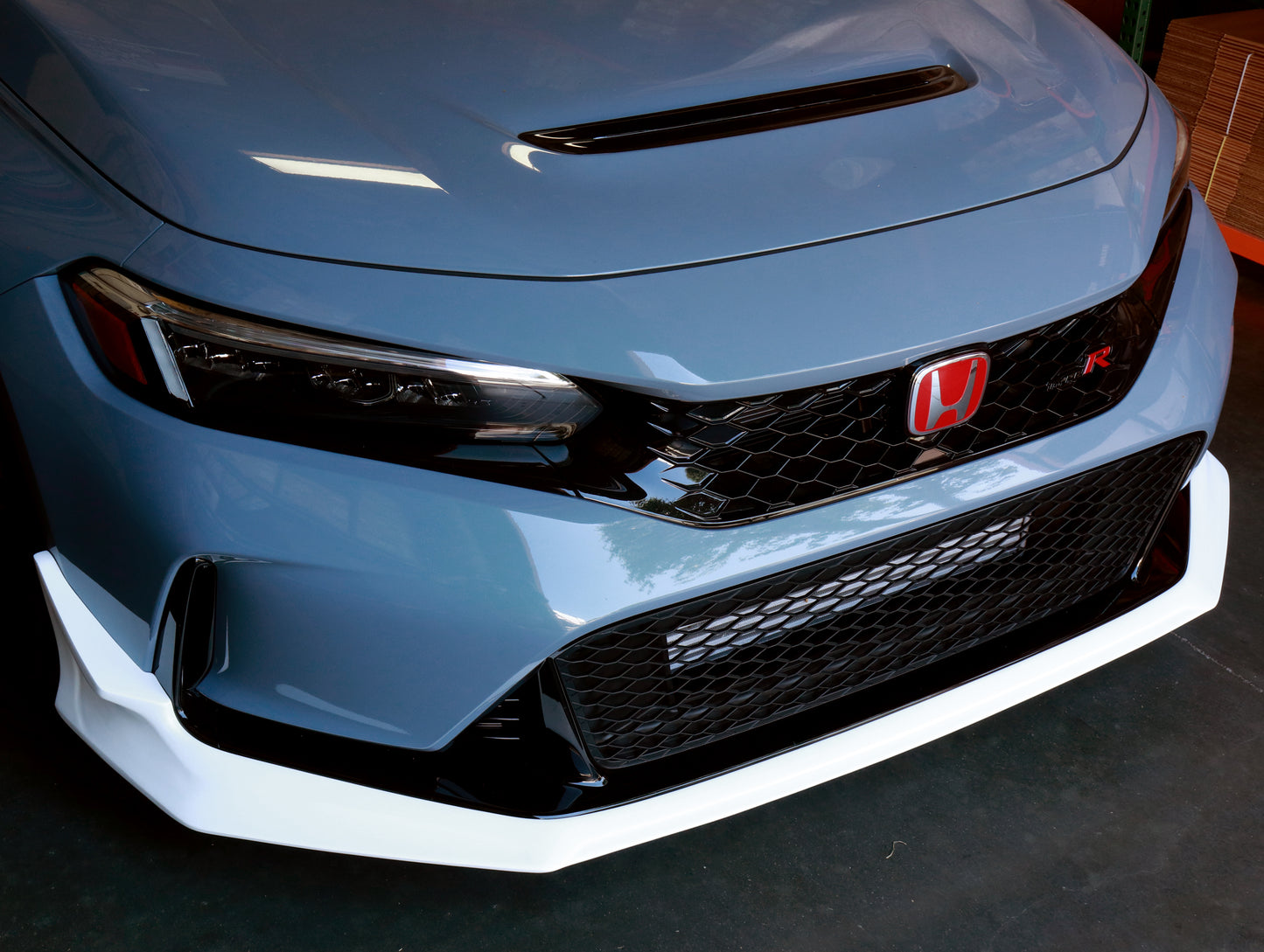 Garage Vary Glide Front Lip Spoiler FRP - 22+ Civic Type R (FL5)