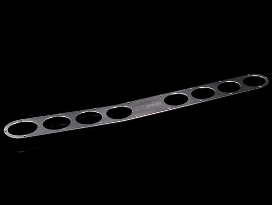 Golden Eagle 1-Piece Rear Bumper Diffuser - Brushed Aluminum (Shipping Damage)