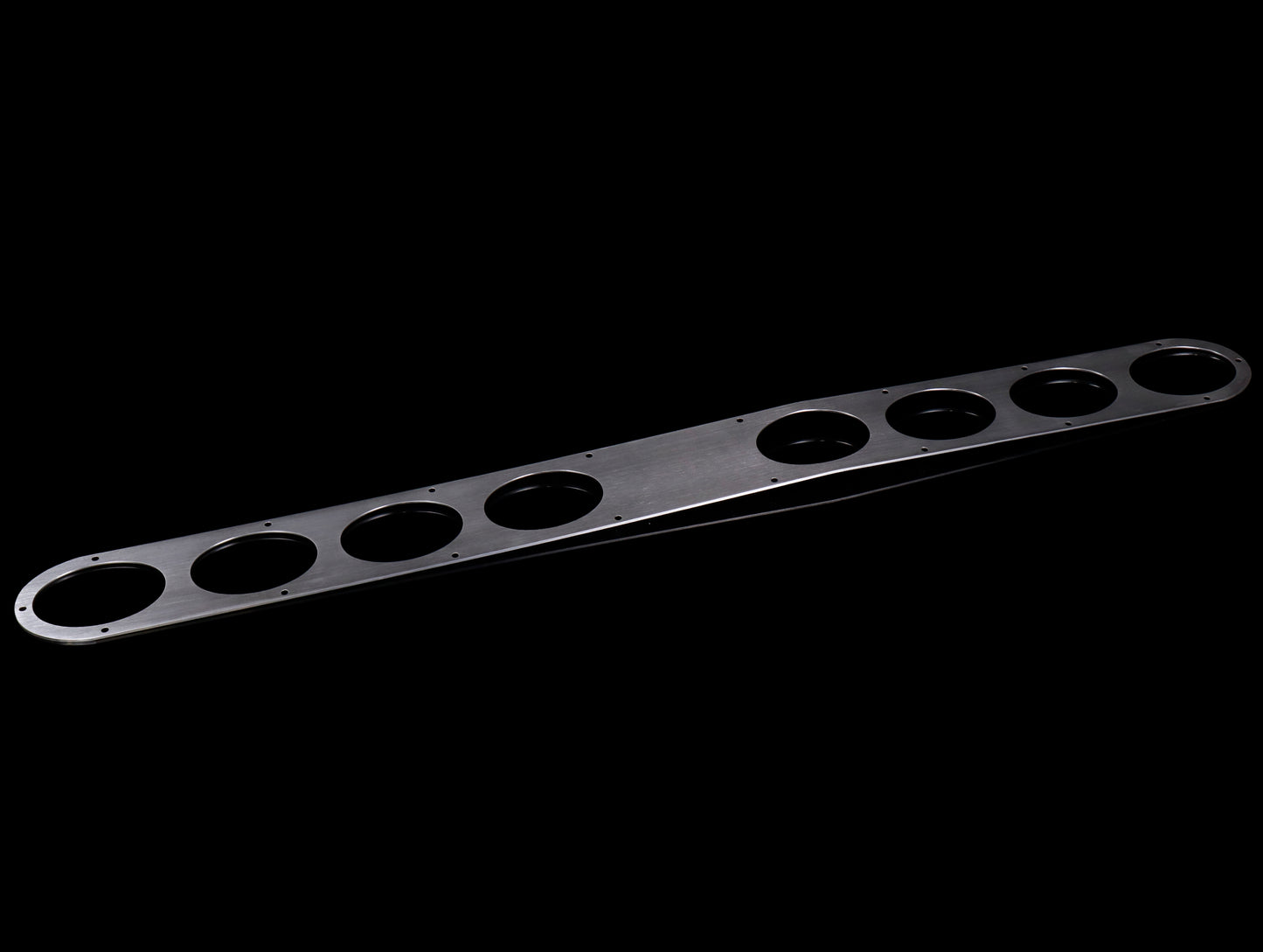 Golden Eagle 1-Piece Rear Bumper Diffuser - Brushed Aluminum (Shipping Damage)