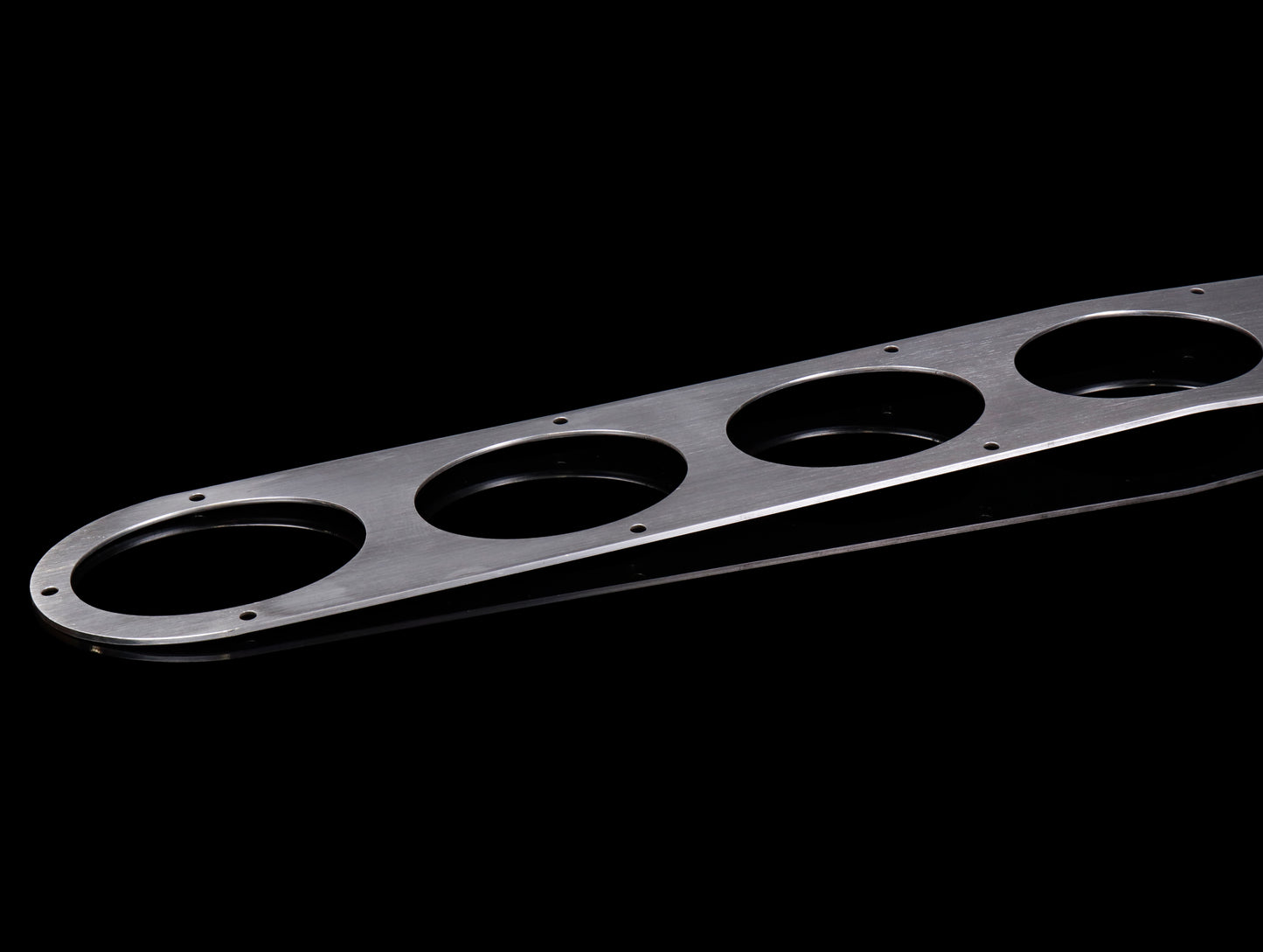 Golden Eagle 1-Piece Rear Bumper Diffuser - Brushed Aluminum (Shipping Damage)