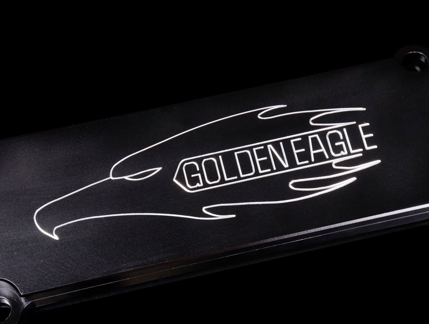 Golden Eagle Flat Black Wire Cover - H22