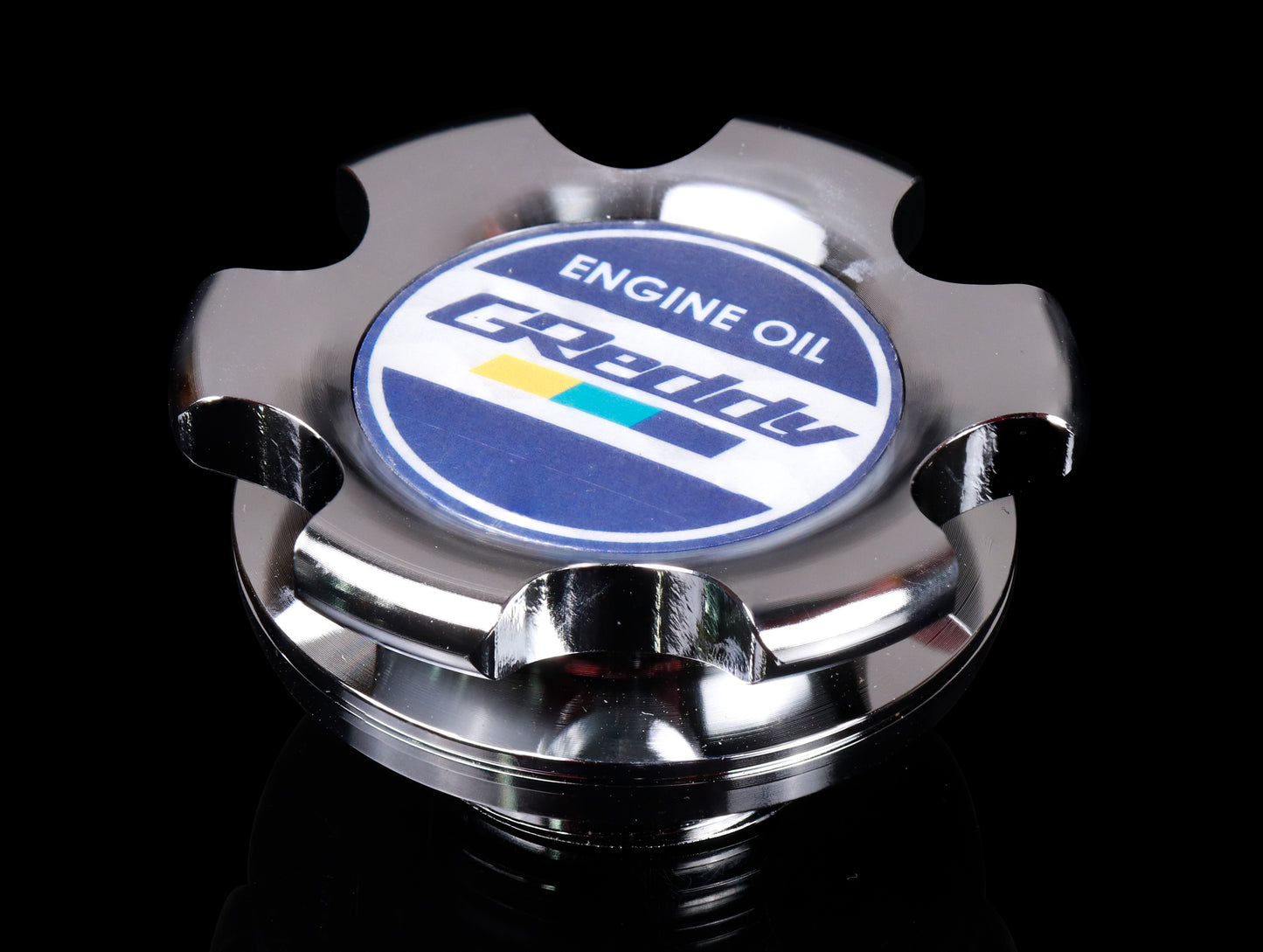 Greddy Oil Filler Cap B-Type 05 Hon - Chrome