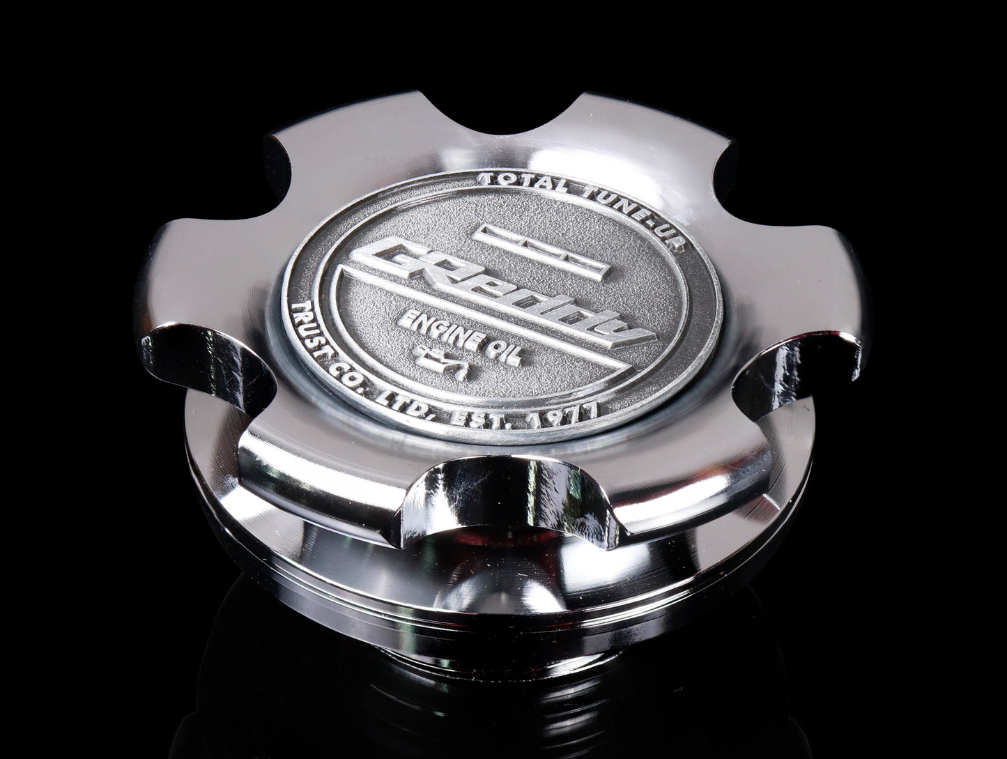 Greddy Oil Filler Cap B-Type 05 Hon - Chrome