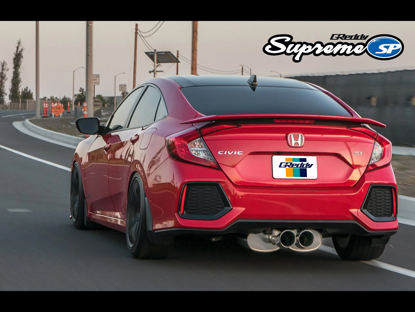 Greddy Supreme SP Exhaust System - 2017-2020 Civic Si Sedan