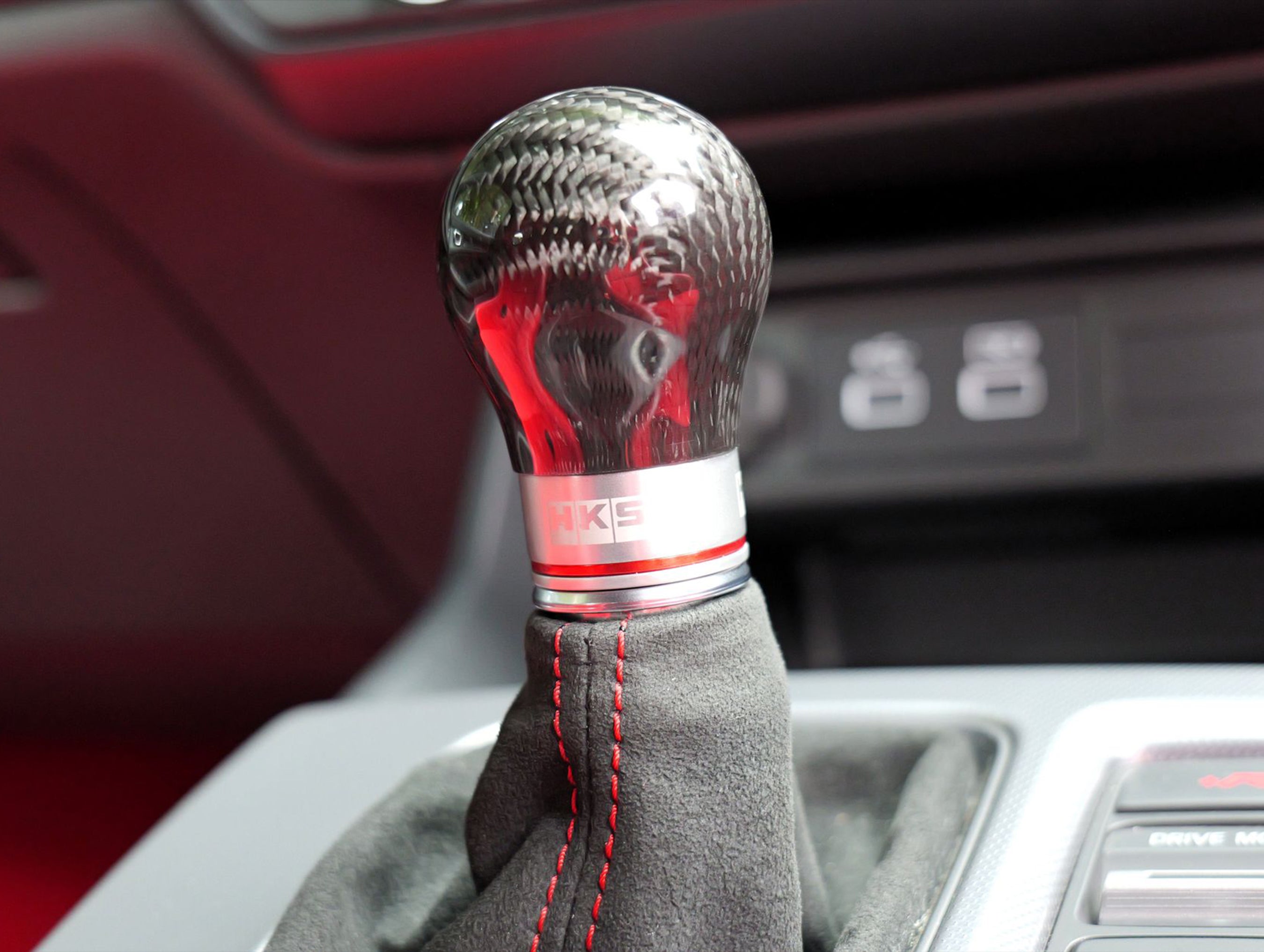 HKS Carbon Fiber Honda Shift Knob - 6MT - JHPUSA