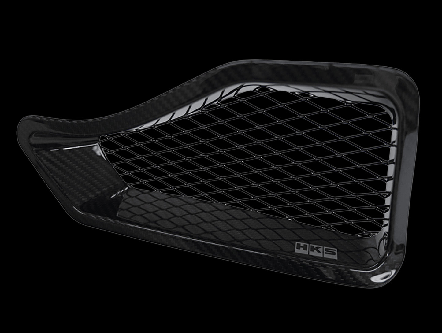 HKS Dry Carbon Oil Cooler Air Duct - 23+ Civic Type R (FL5)