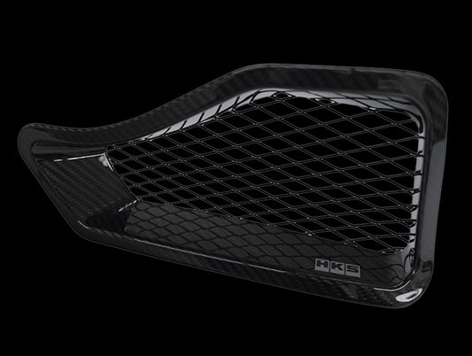 HKS Dry Carbon Oil Cooler Air Duct - 23+ Civic Type R (FL5)