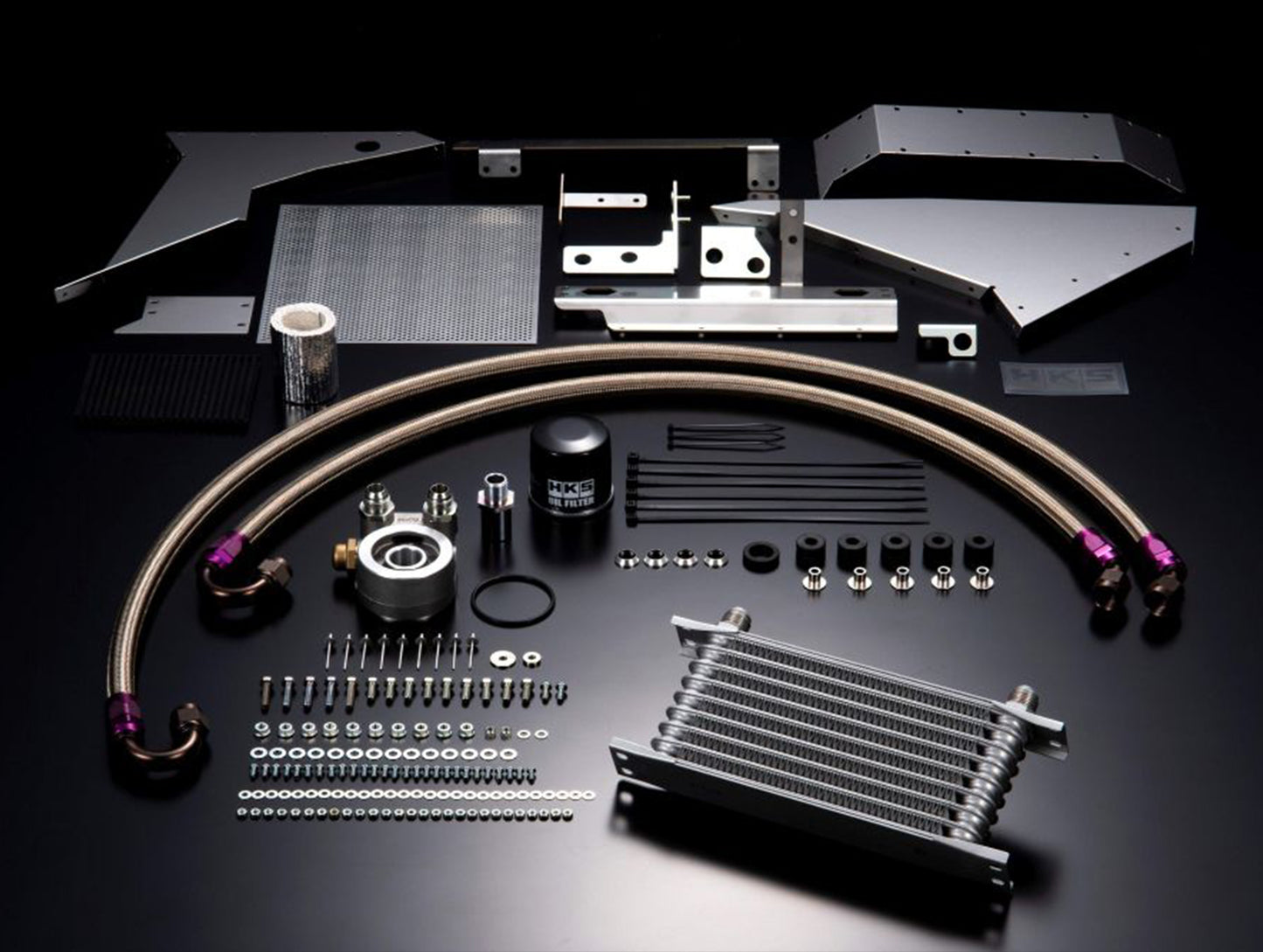 HKS S-Type Oil Cooler Kit - 17-19 Civic Type R (FK8)