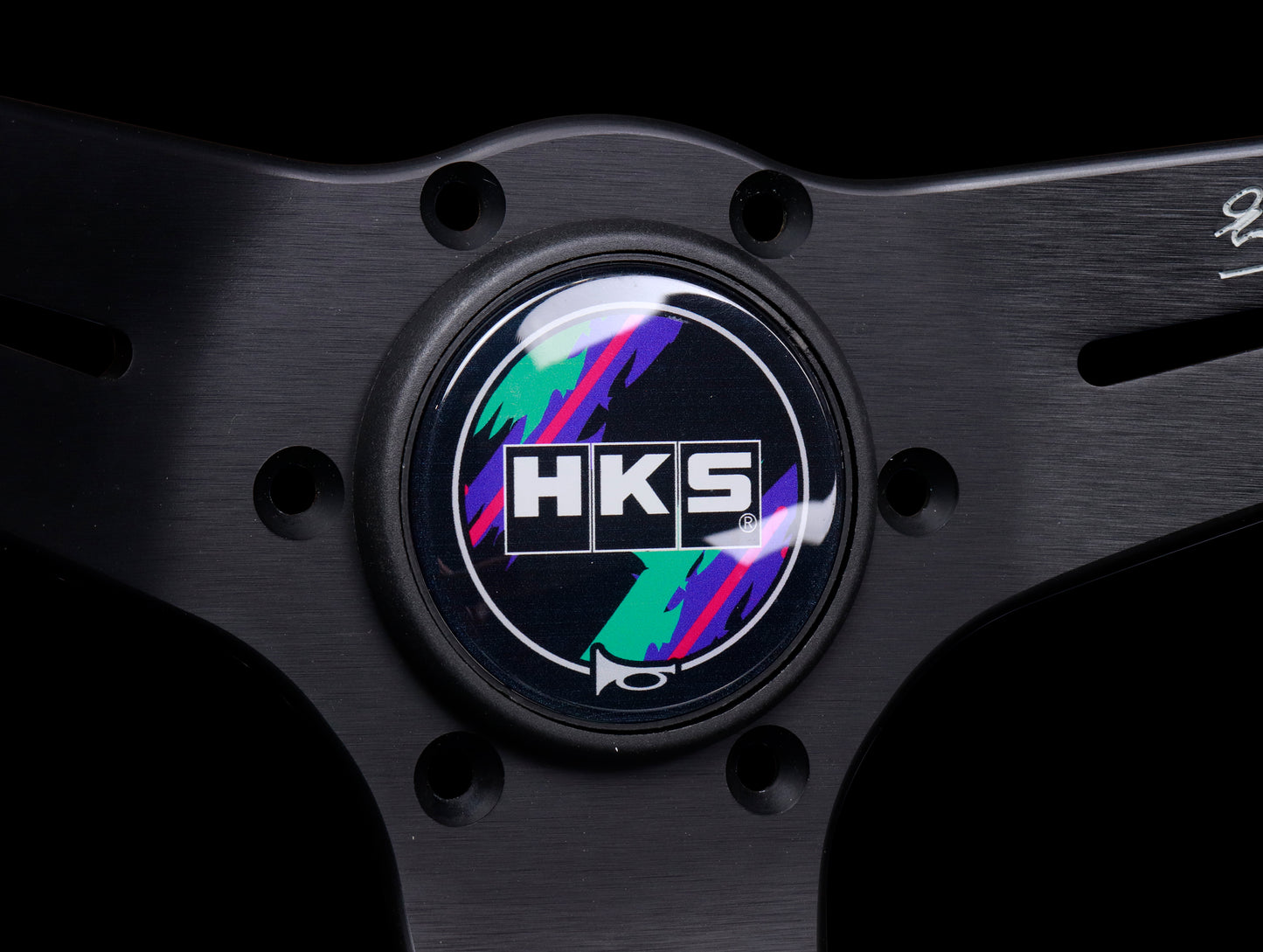 HKS x Nardi Deep Corn 340mm Steering Wheel