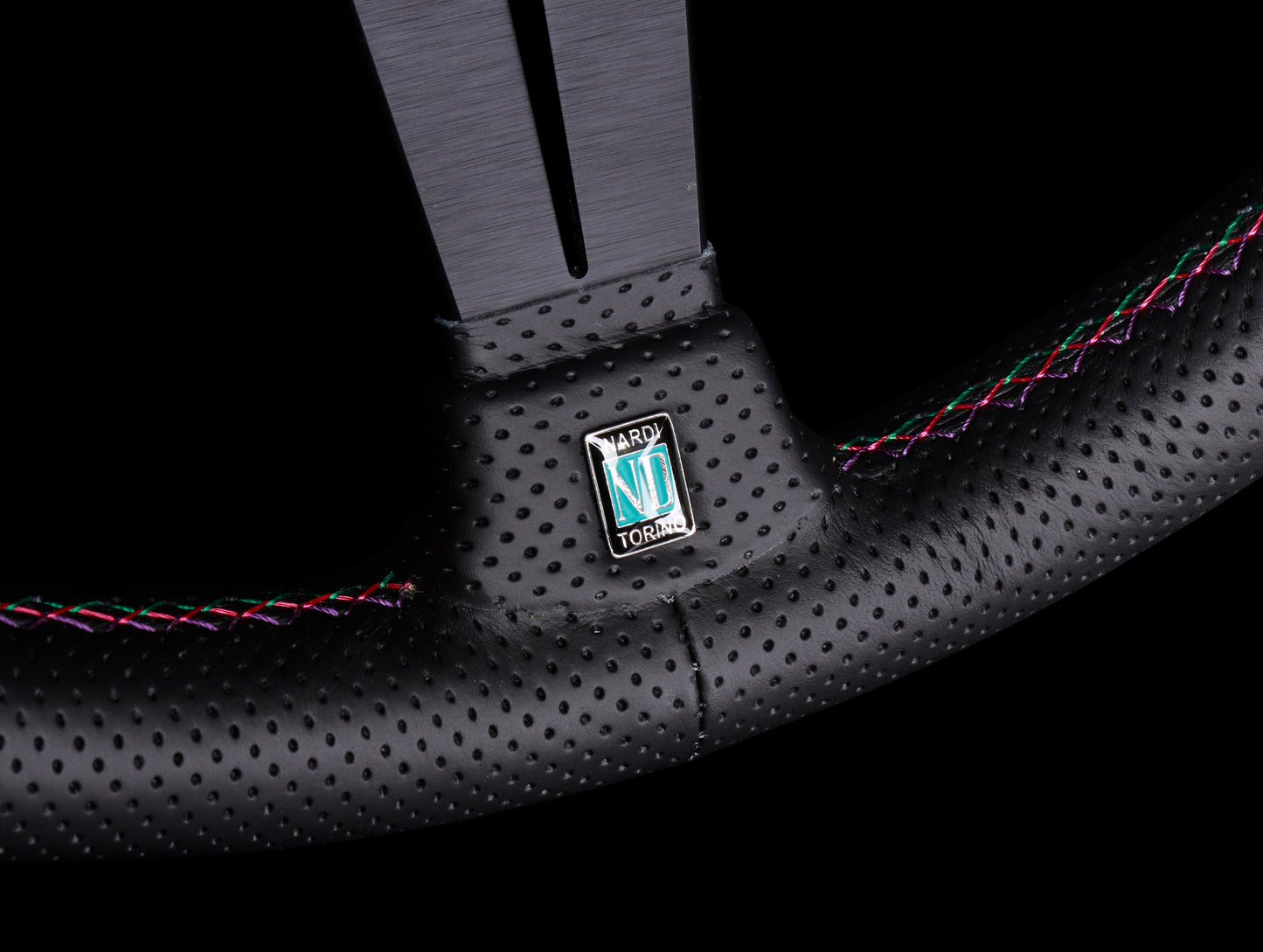 HKS x Nardi Deep Corn 340mm Steering Wheel