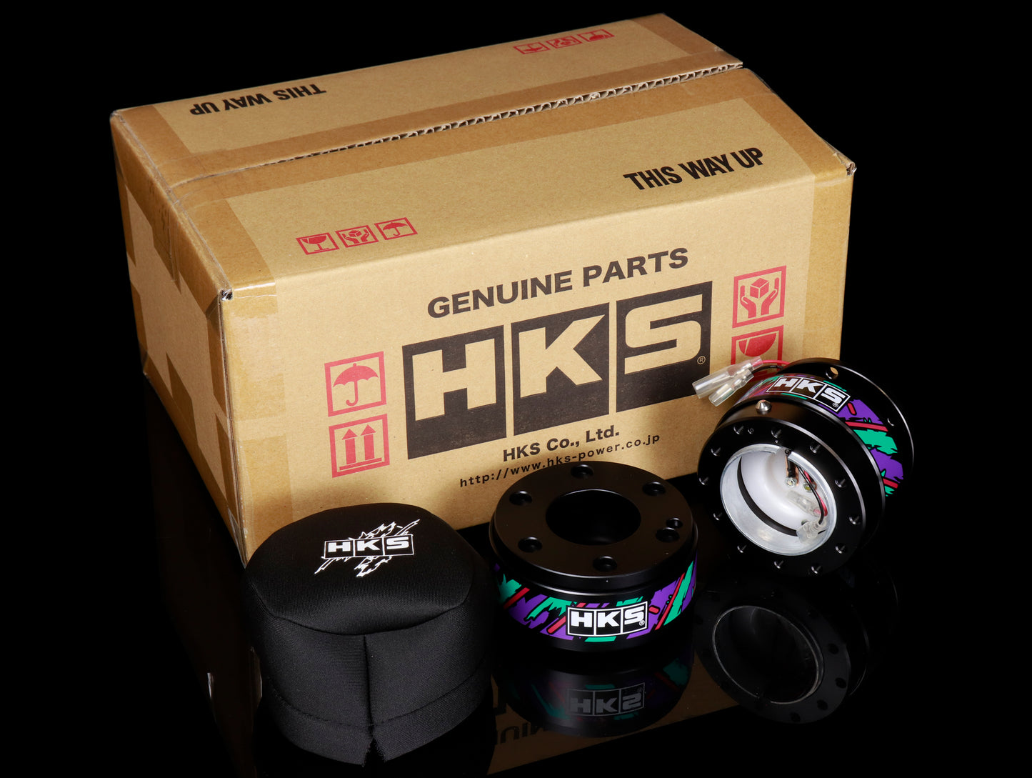 HKS x Works Bell Rapfix II Quick Release / Lock Set