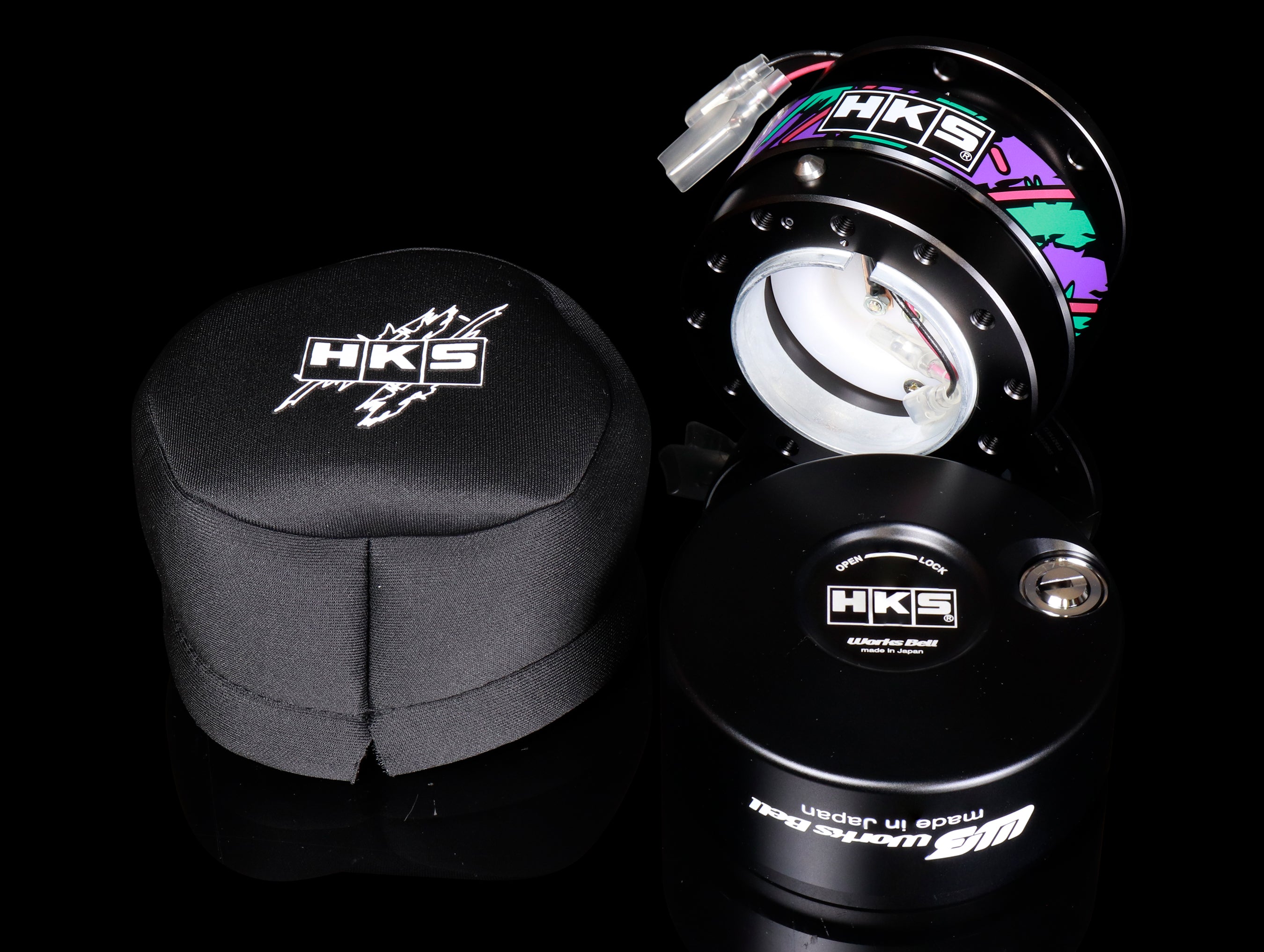 HKS x Works Bell Rapfix II Quick Release / Lock Set - JHPUSA