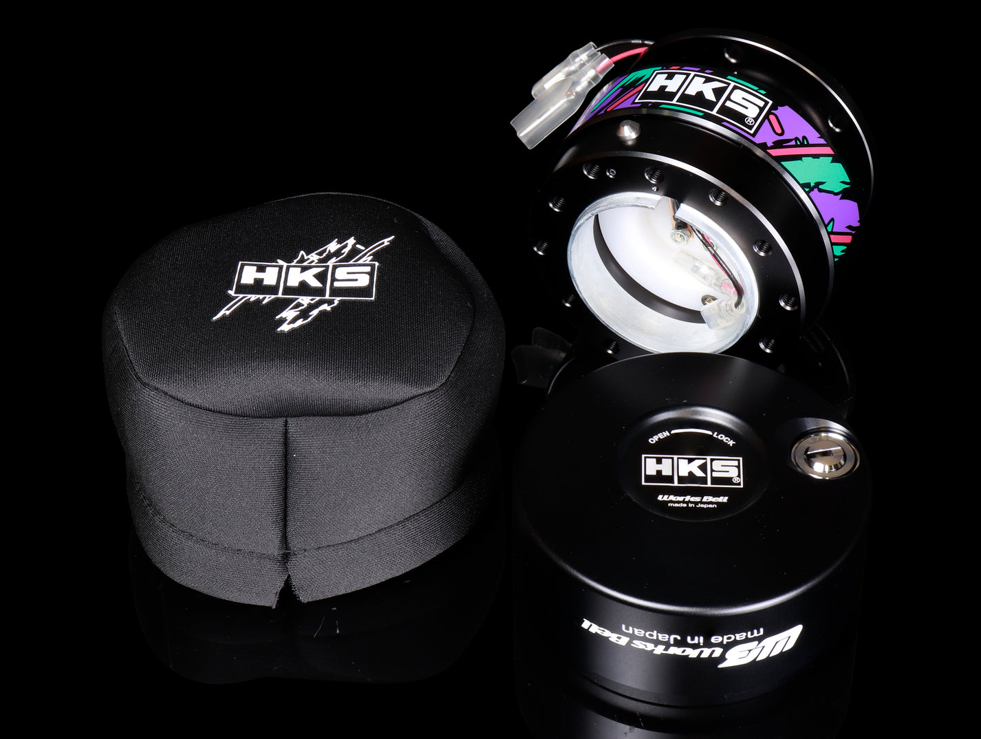 HKS x Works Bell Rapfix II Quick Release / Lock Set - JHPUSA