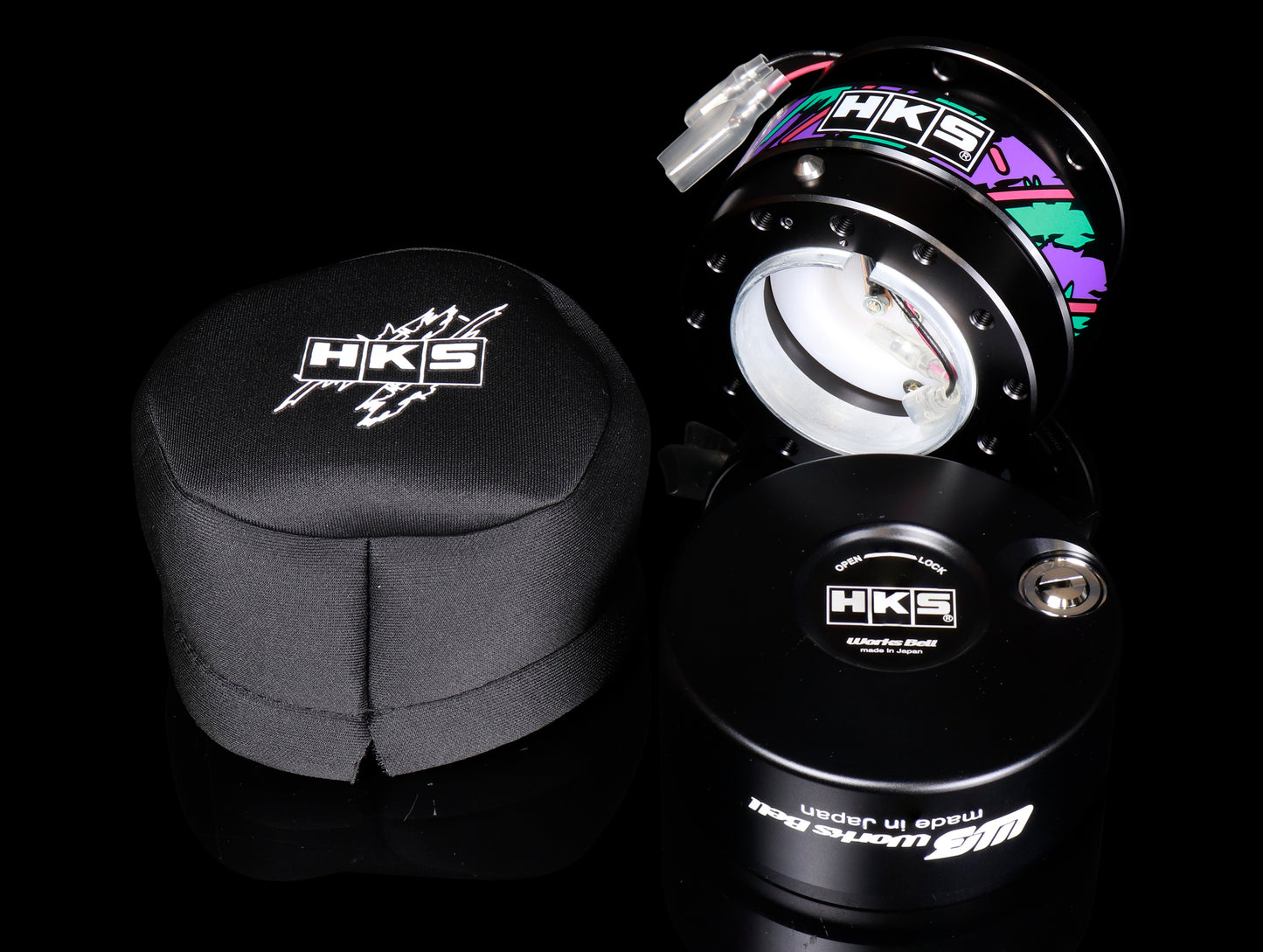 HKS x Works Bell Rapfix II Quick Release / Lock Set