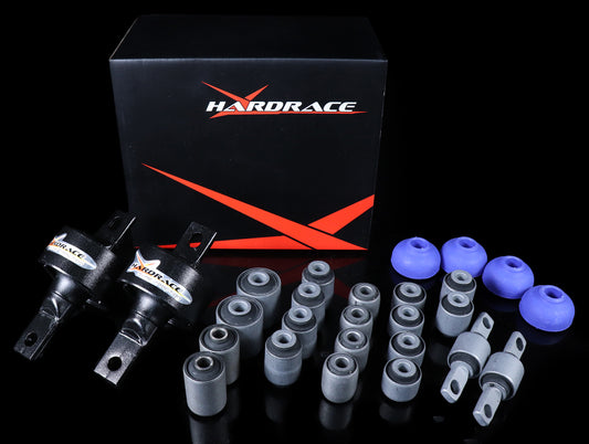 Hardrace Hard Rubber Bushing Set - 88-91 EF Civic/CRX Si