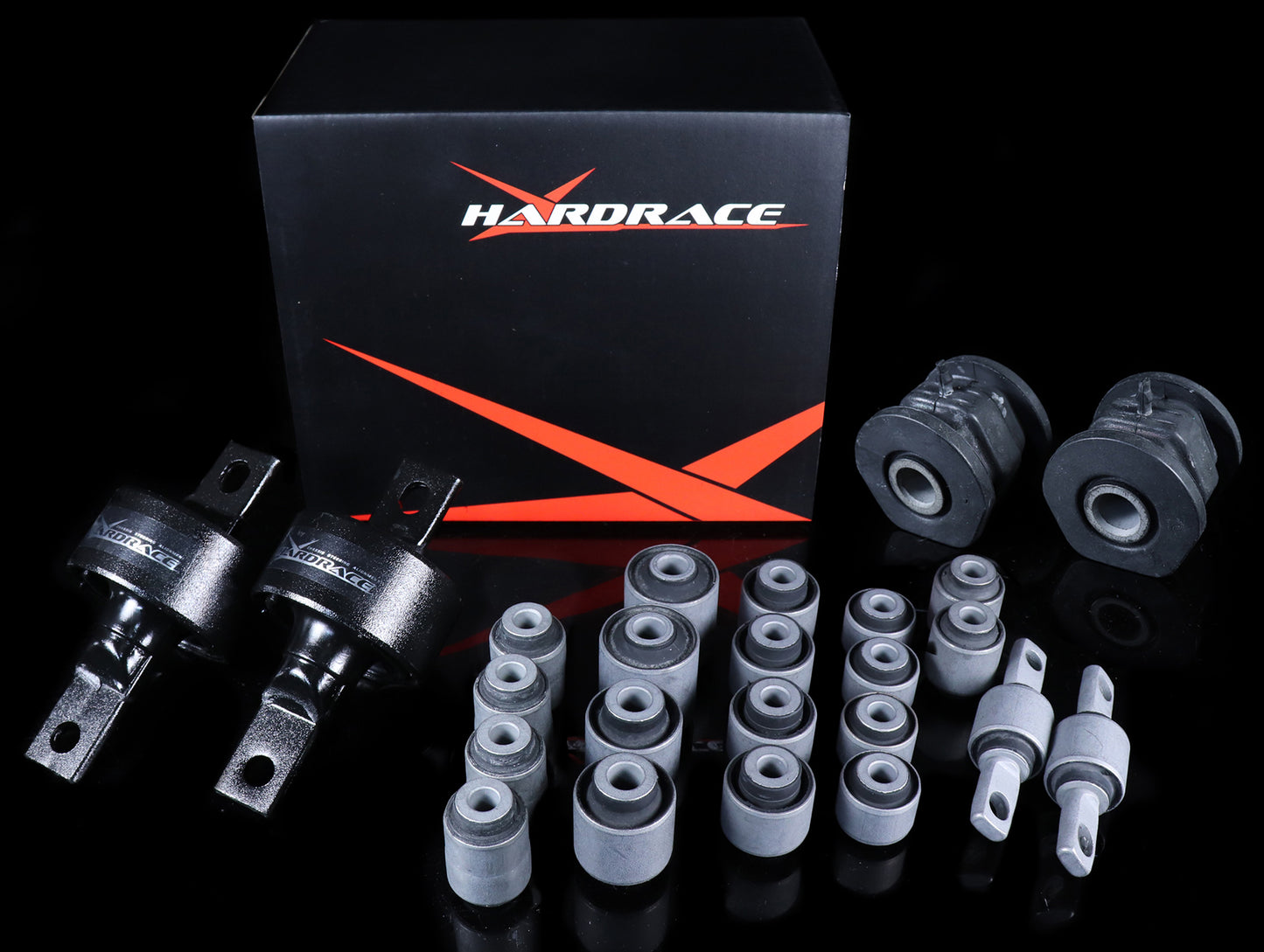 Hardrace Hard Rubber Bushing Set - 96-00 Civic CX-EX / 99-00 Si