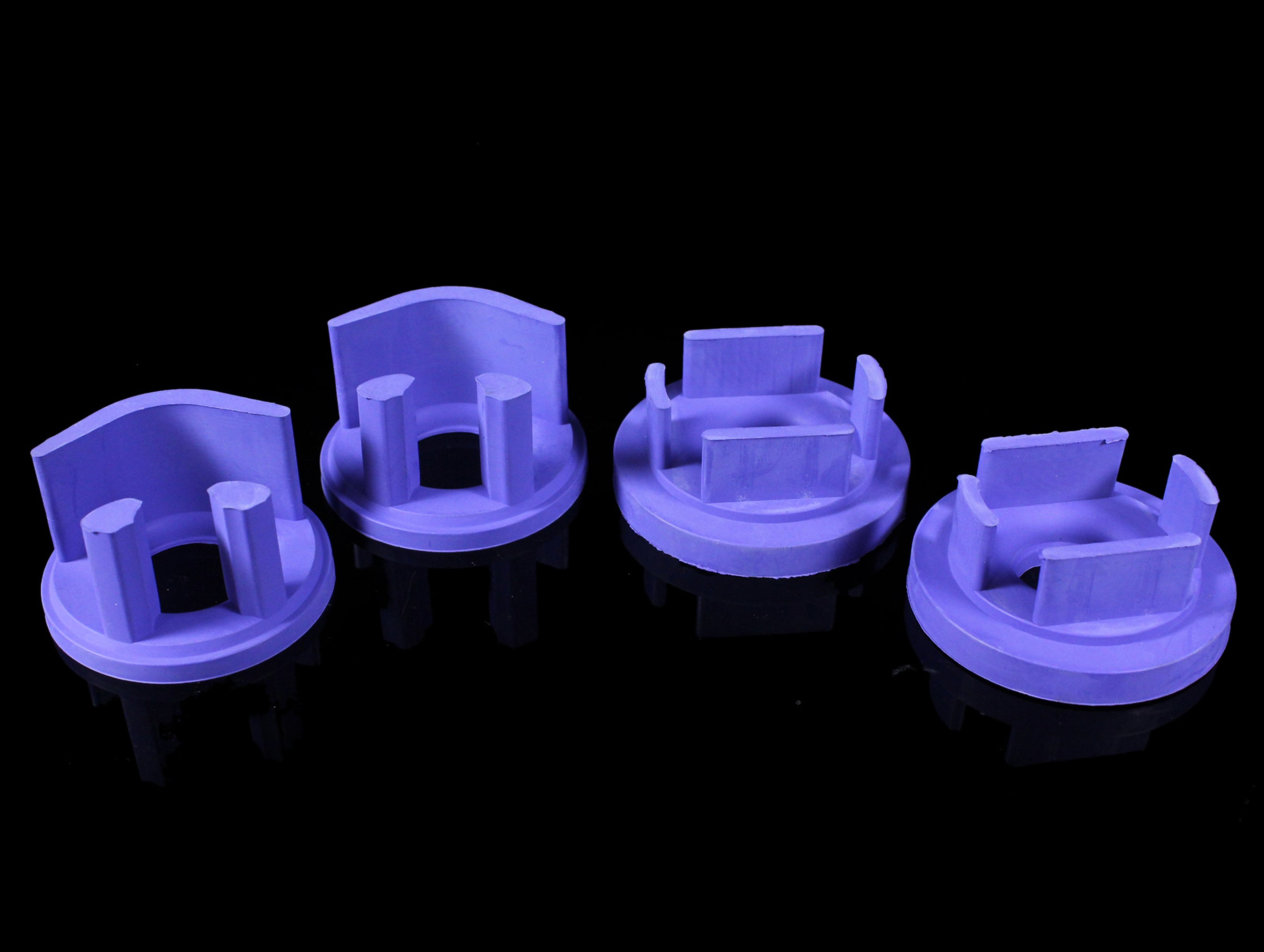 パーツ JorgeUSA Hardrace Rear Diff Mount Bushing Inserts - Subaru Impreza WRX