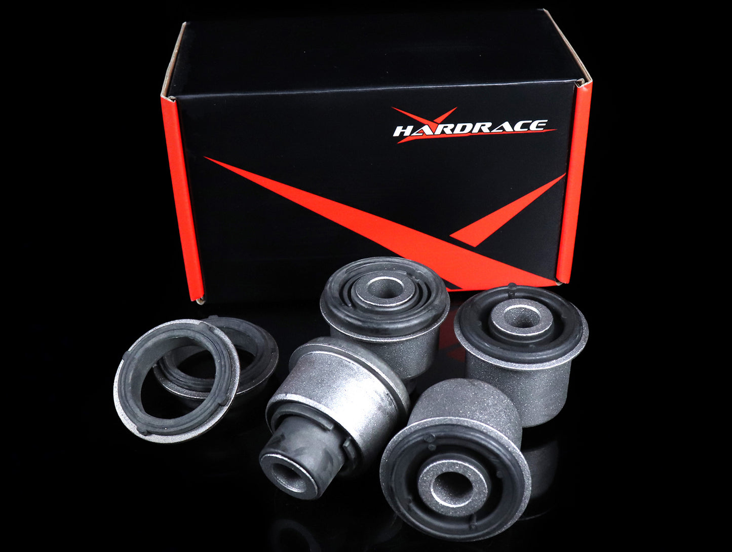Hardrace Rear Knuckle/Axle Bushings (Hard Rubber) - 06-11 Civic