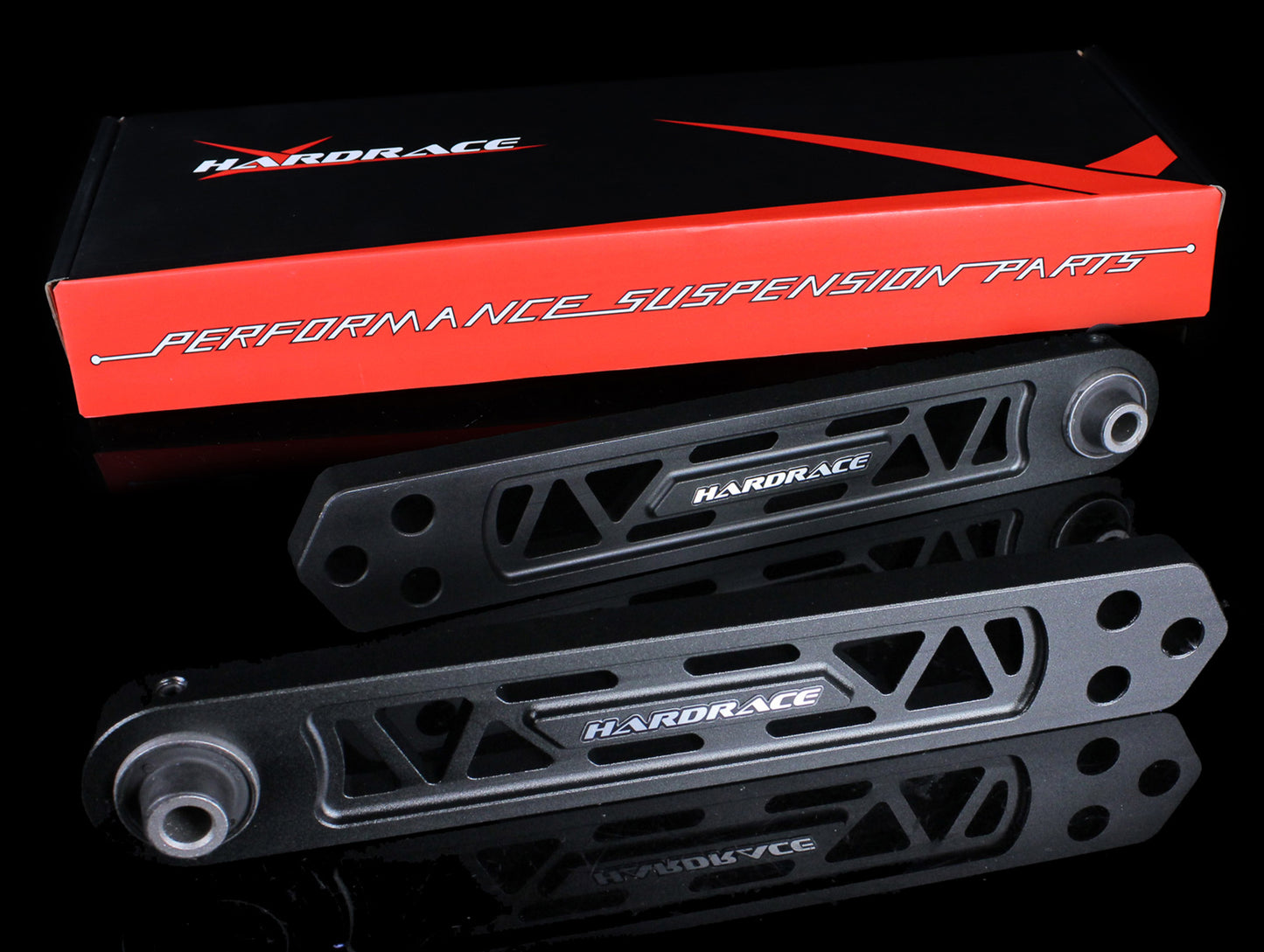 Hardrace Rear Lower Control Arms (Hard Rubber) - 01-05 Civic / 02-05 Civic Si