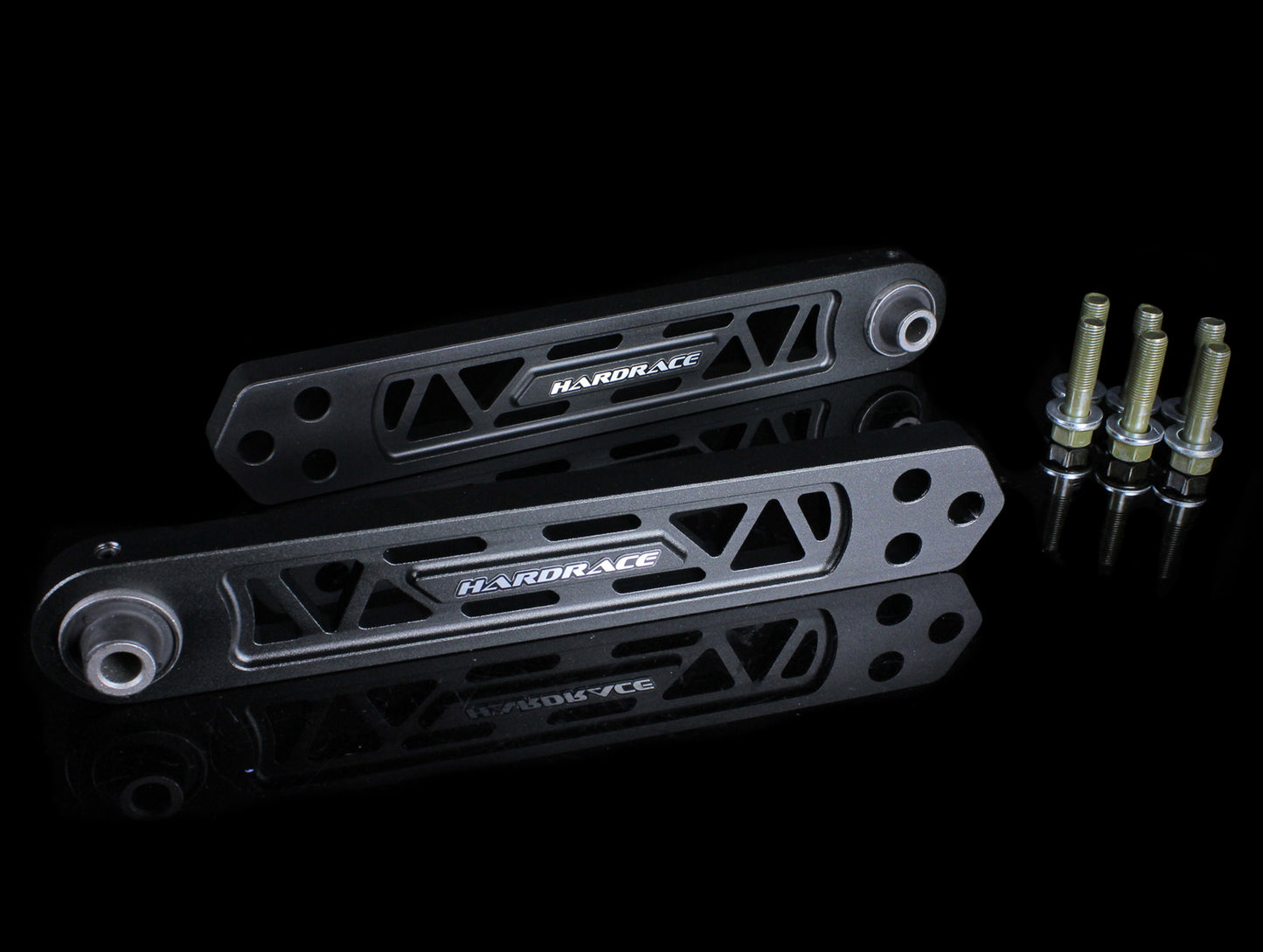 Hardrace Rear Lower Control Arms (Hard Rubber) - 01-05 Civic / 02-05 Civic Si