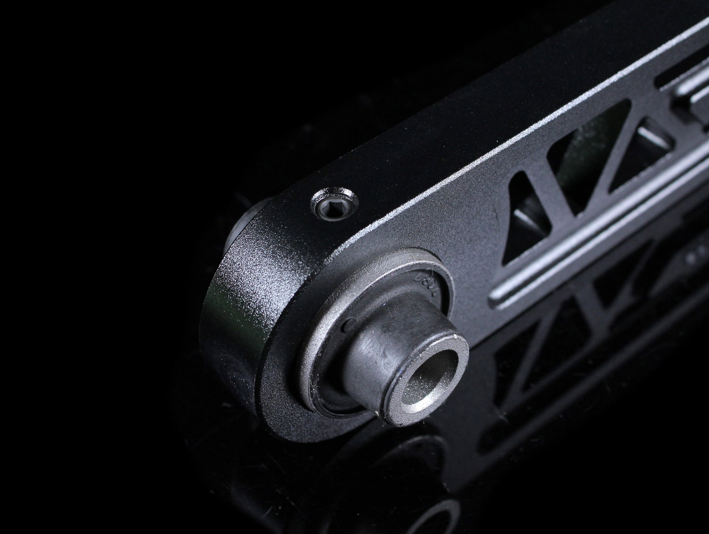 Hardrace Rear Lower Control Arms (Hard Rubber) - 01-05 Civic / 02-05 Civic Si