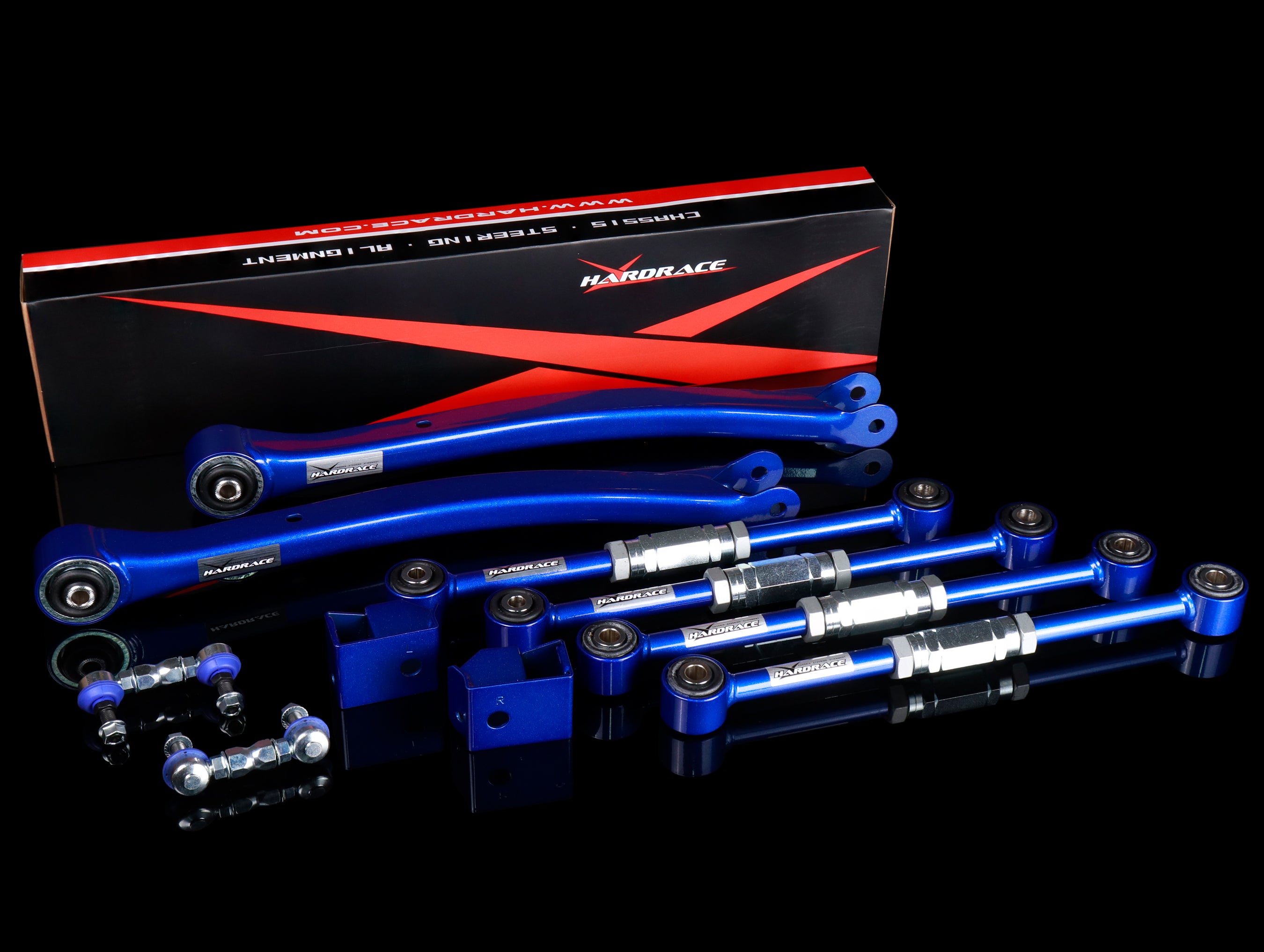 Hardrace Rear Pillow Ball Adjustable Arm - 02-06 WRX / Impreza - JHPUSA