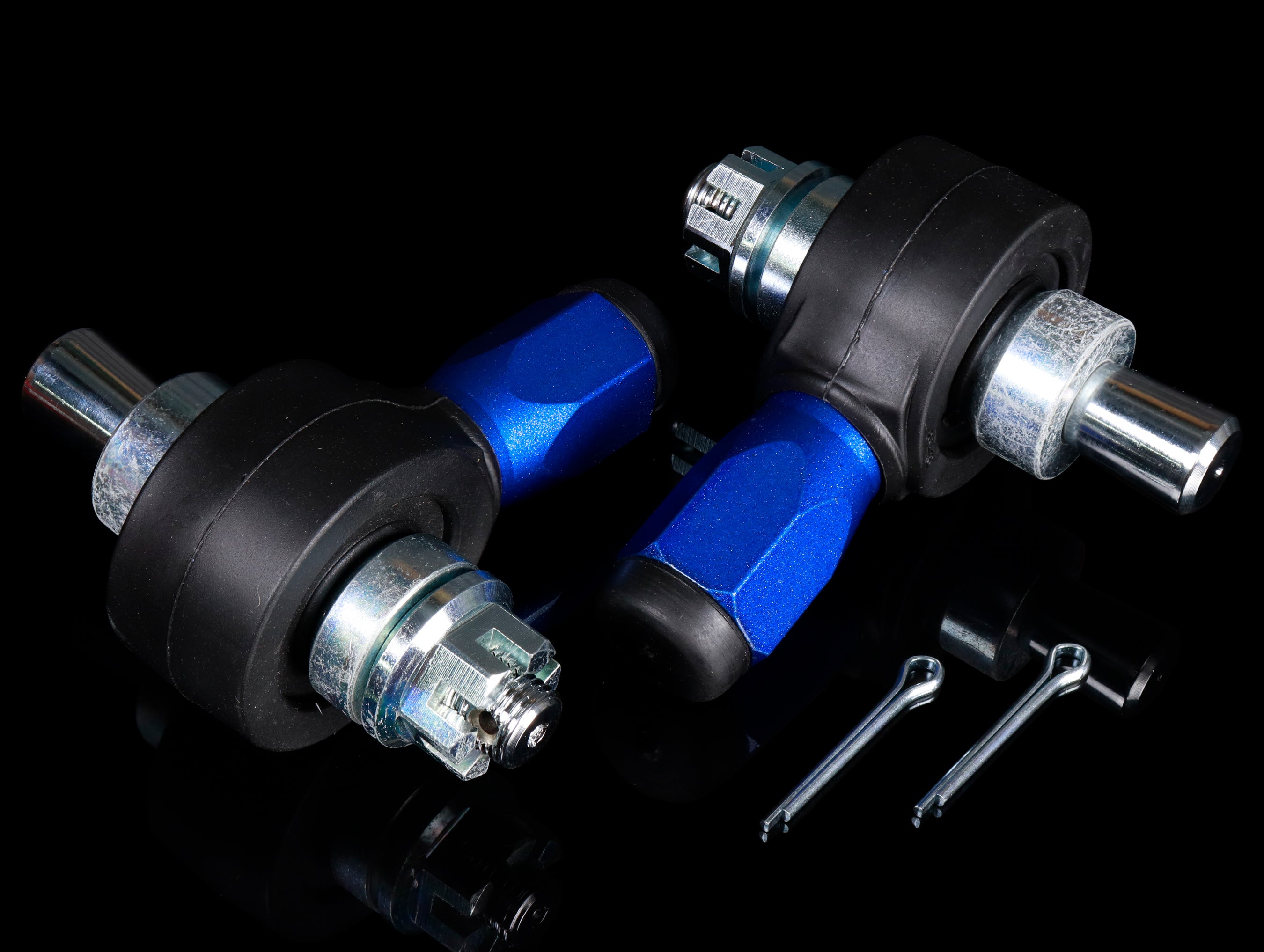 Car Roll Rods Hardrace Roll Center Tie Rod Ends - 02-06 RSX - JHPUSA