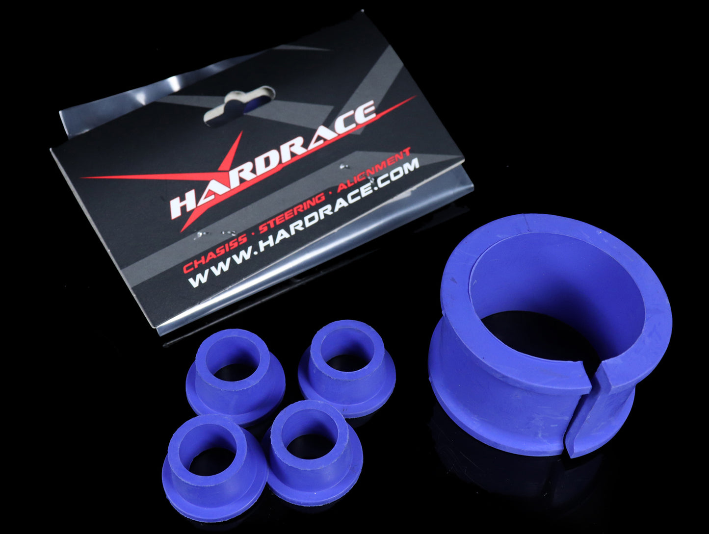Hardrace TPV Power Steering Rack Bushings - 92-95 Civic / 94-01 Integra