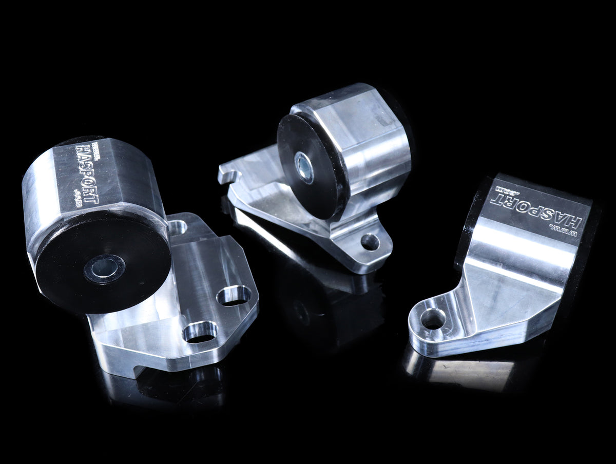 Hasport Billet B-series w/Hydraulic Trans Mount Kit - 90-91 Integra & 92-93 GSR