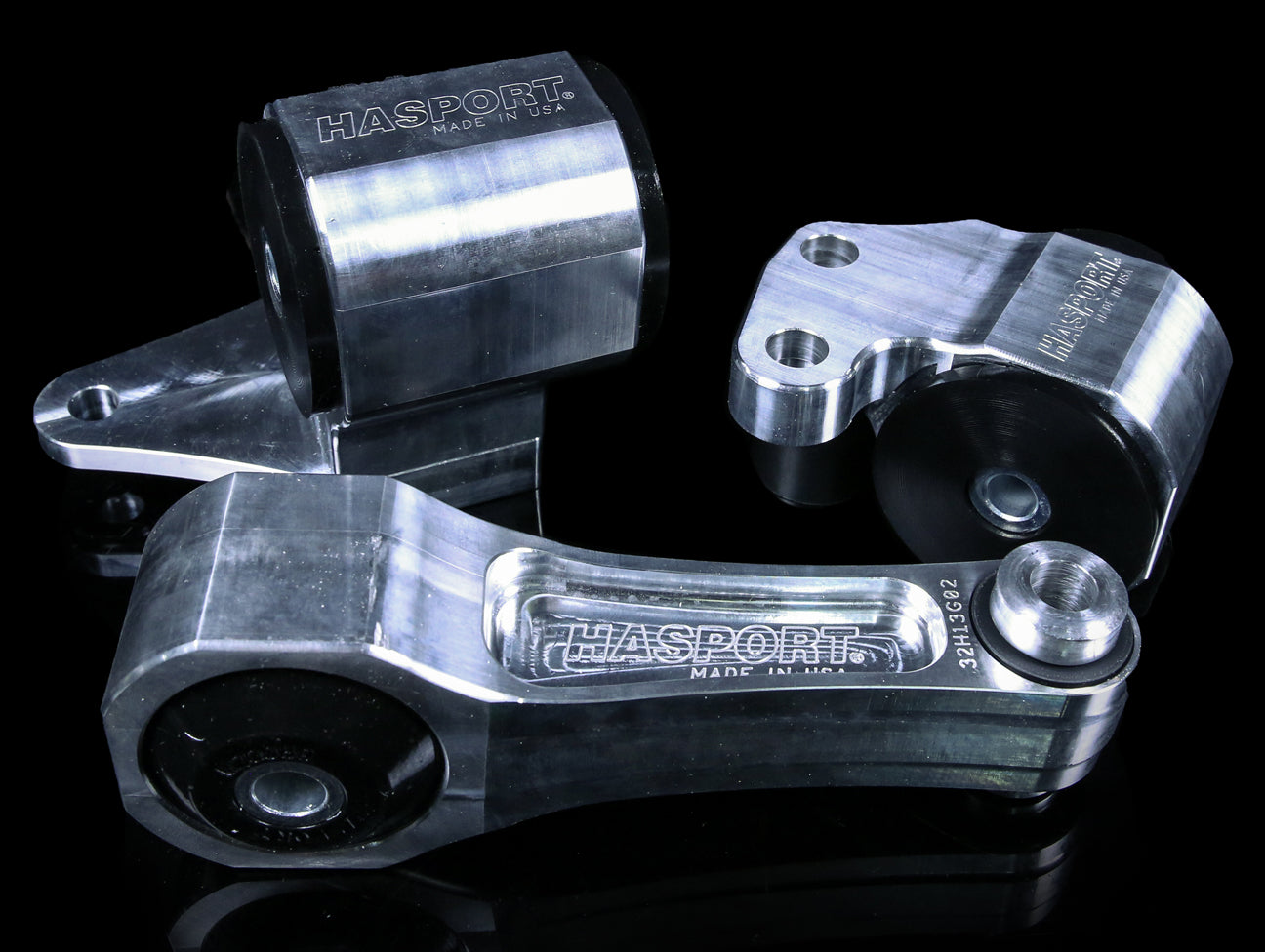 Hasport Billet K24 Engine Mount Kit - 2010+ CR-Z - JHPUSA