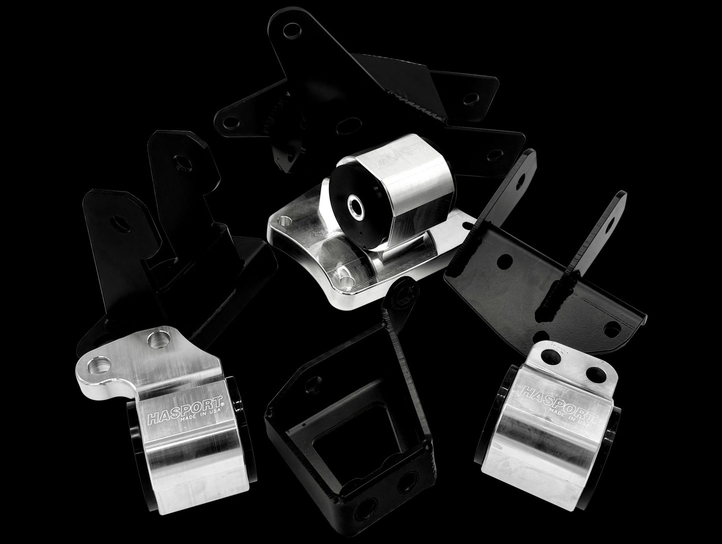 Hasport Billet Replacement Mount Kit - 04-08 TSX / 03-07 Accord