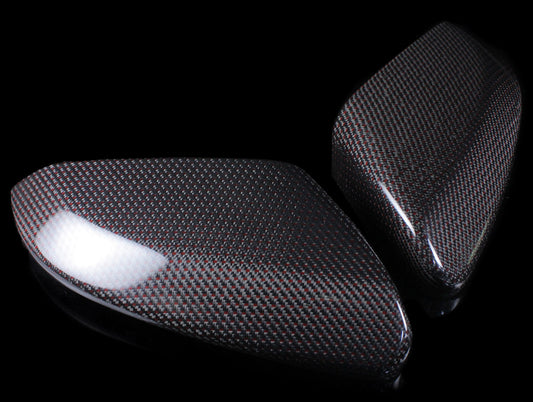 Honda Carbon Mirror Cover Set - 17-21 Civic Type-R (FK8)