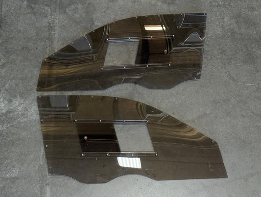 Polycarbonate Lexan Windows Brown Tinted - 92-95 Civic Hatchback