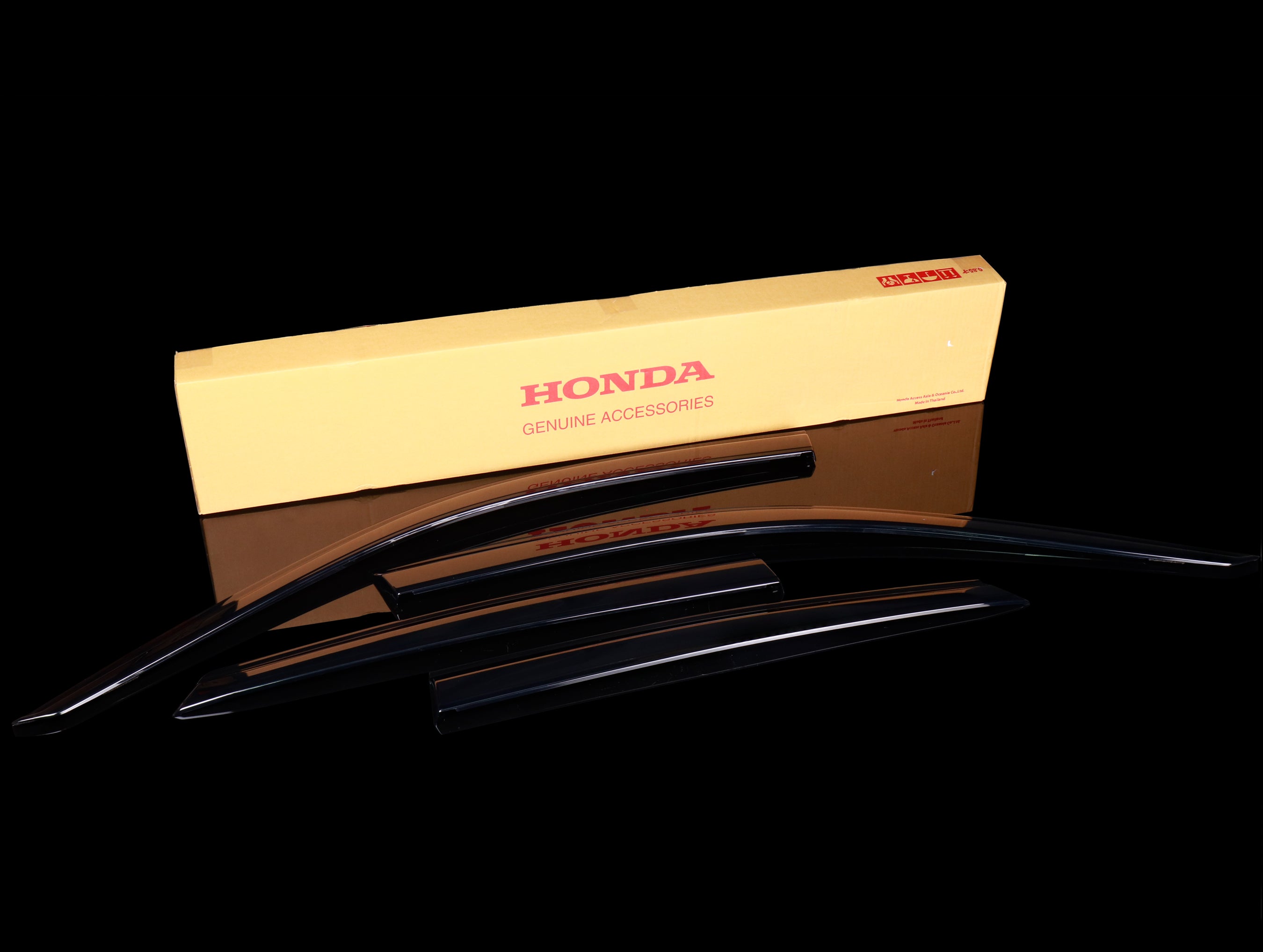 LEVORGVN5 DOOR VISOR F0017VC0002020年 Honda OEM Window Visors - 23+ Civic Type R (FL5) - JHPUSA