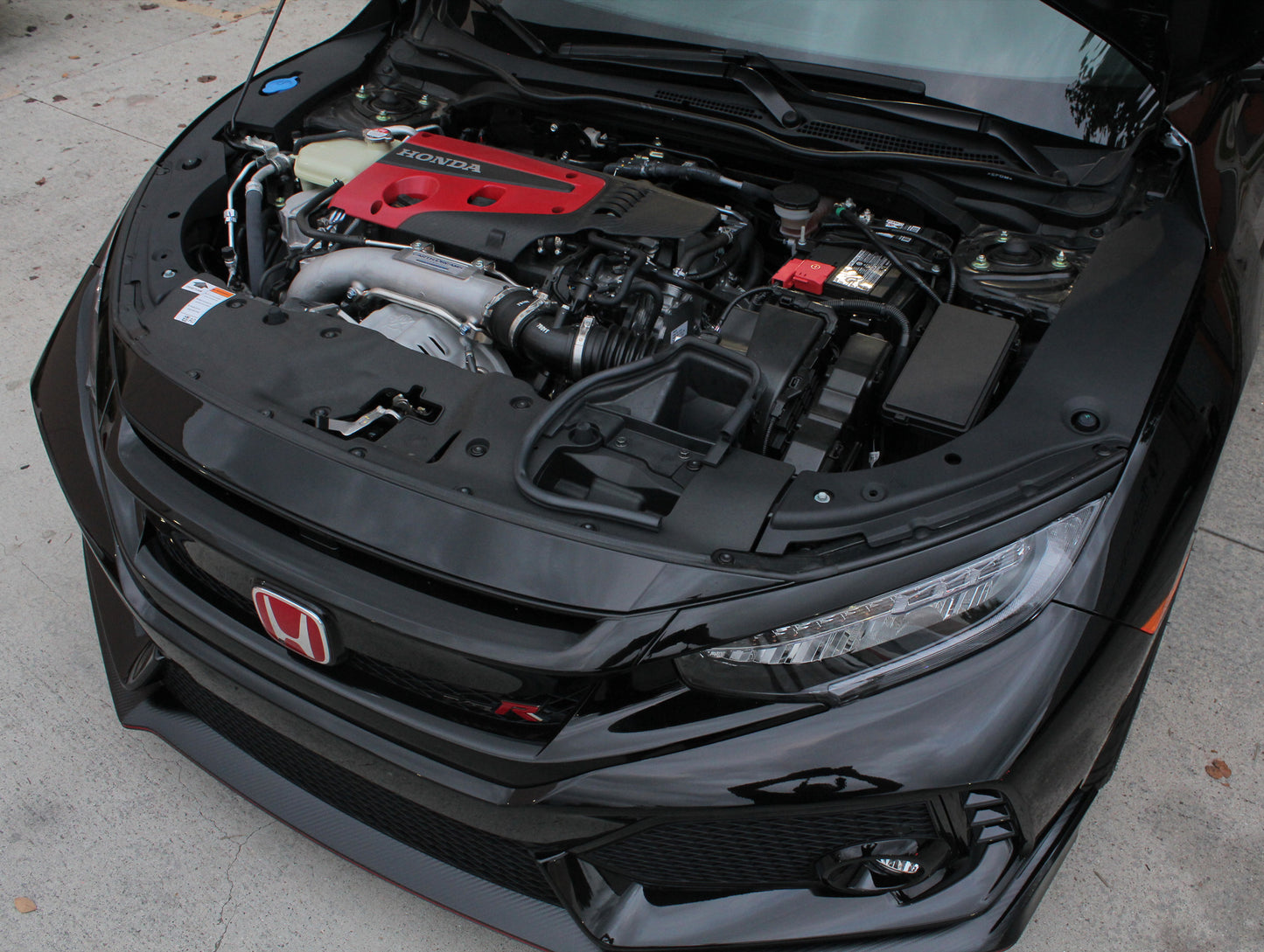Honda Under Hood Inner Wing Trim Set - 2017-2021 Civic
