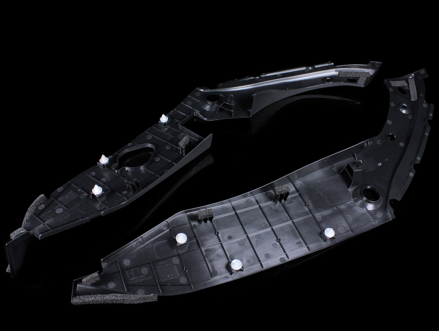 Honda Under Hood Inner Wing Trim Set - 2017-2021 Civic